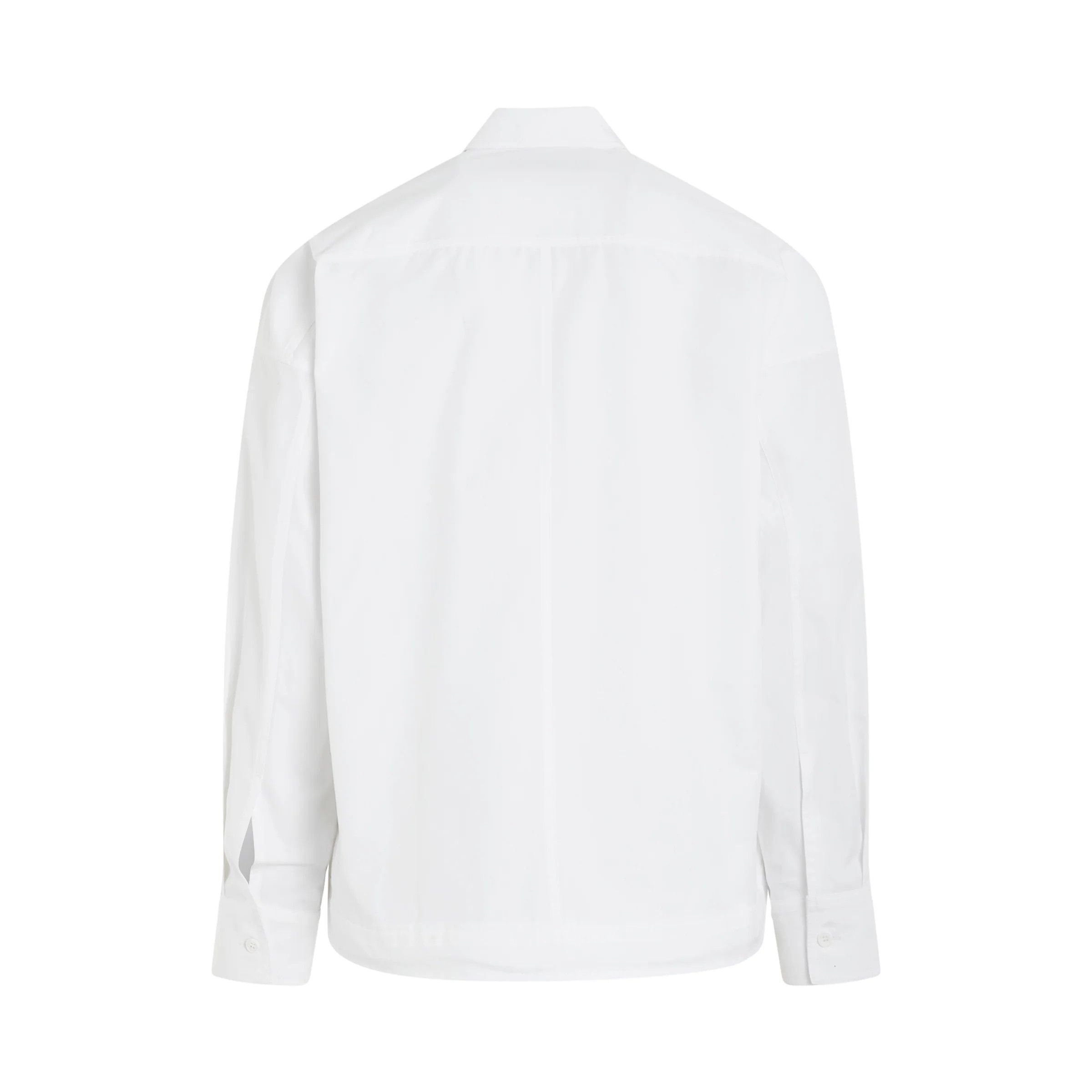 Juun.J o1mris0824 Hem String Shirt in White Size US S / EU 44-46 / 1 - 2 Thumbnail