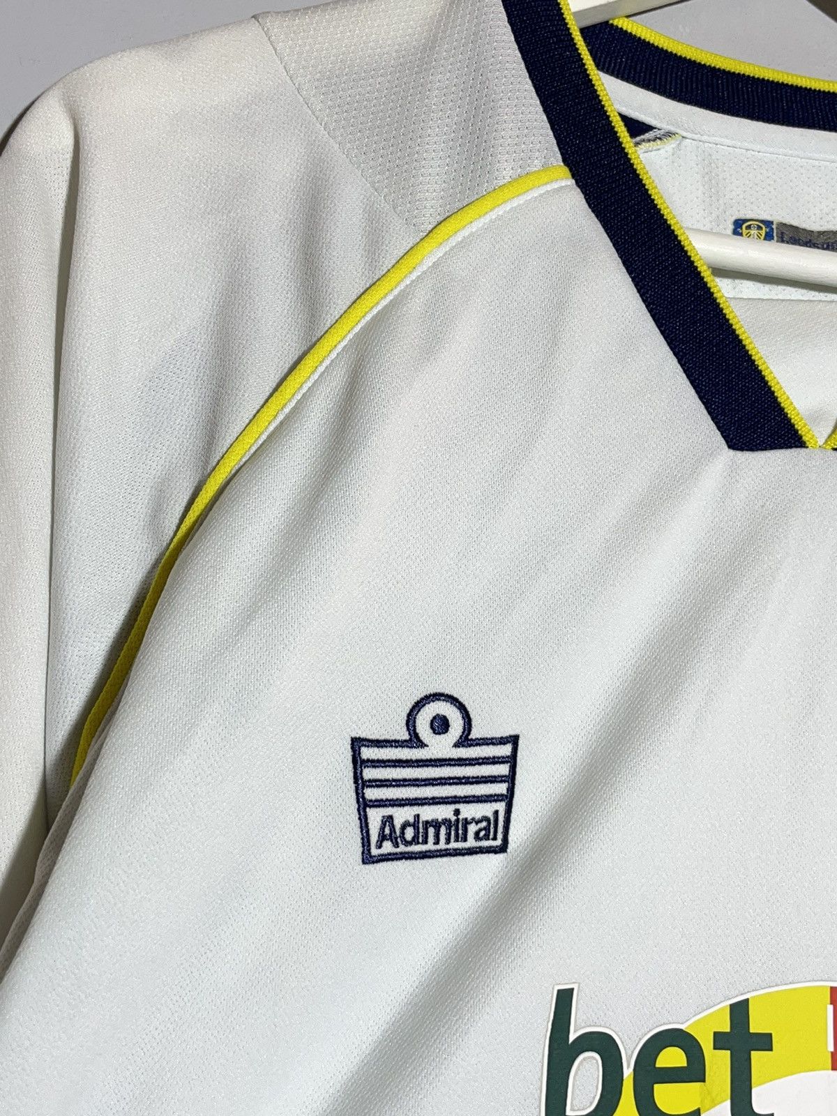 Vintage Leeds United Admiral 2006-07 Home Football Shirt Size US XL / EU 56 / 4 - 5 Thumbnail