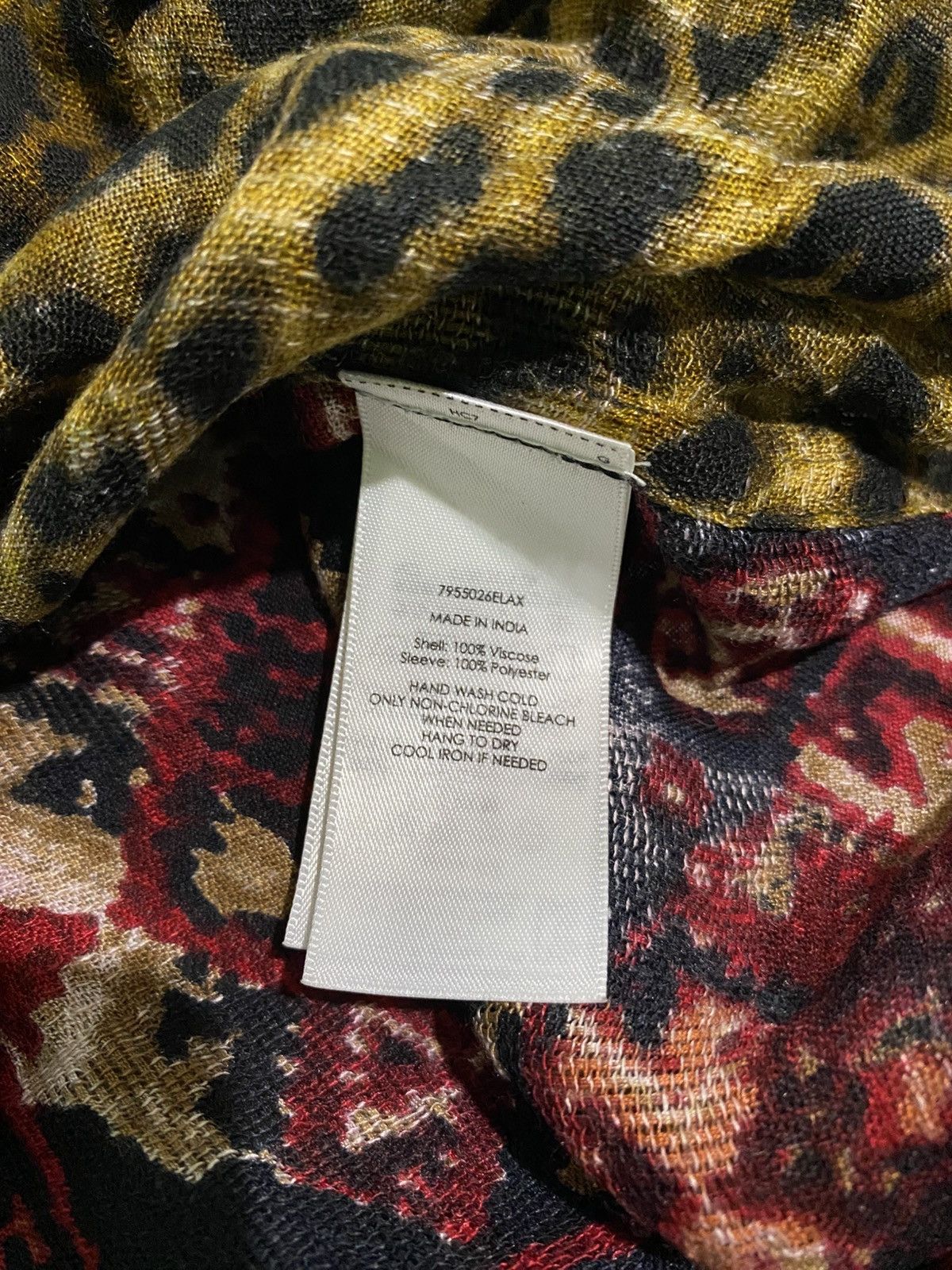 RRL Ralph Lauren DENIM & SUPPLY RALPH LAUREN LEOPARD MESH BUTTON UP Size XS / US 0-2 / IT 36-38 - 8 Thumbnail