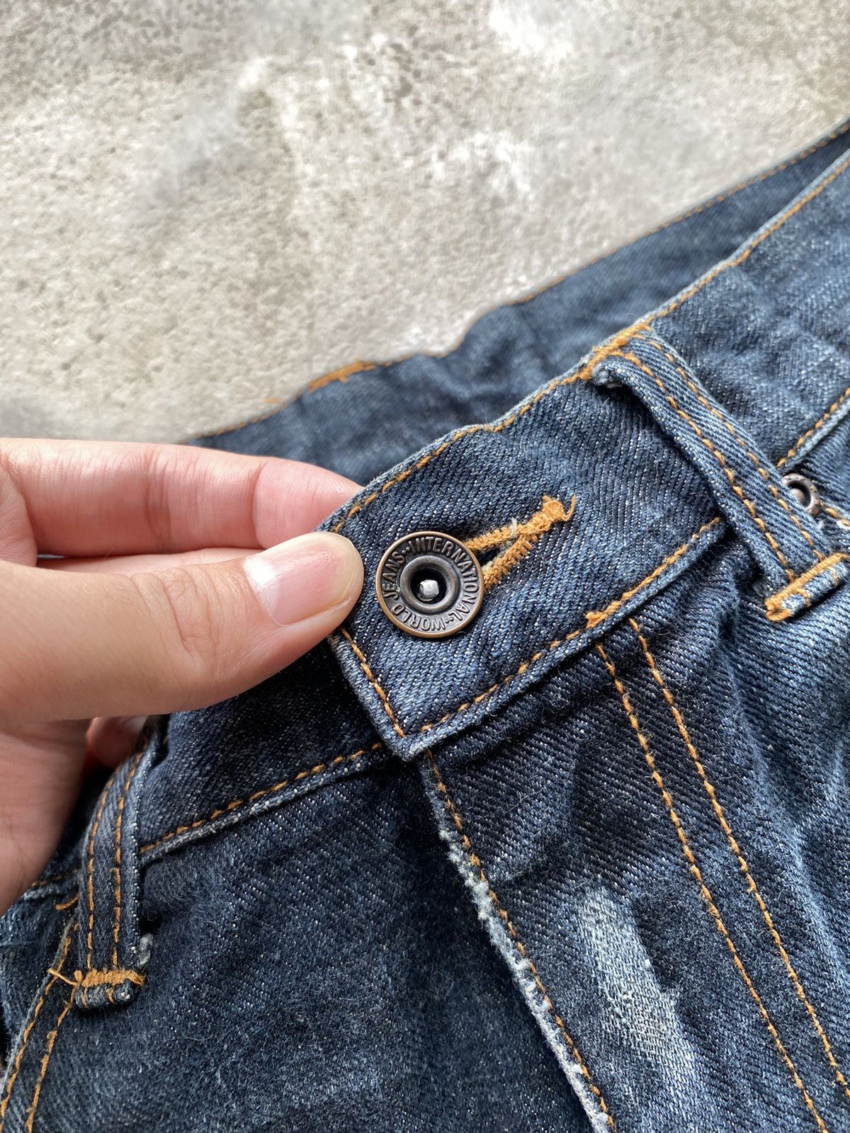 If Six Was Nine × Japanese Brand Vintage Karakuri Japanese Denim Jeans Size US 32 / EU 48 - 7 Thumbnail