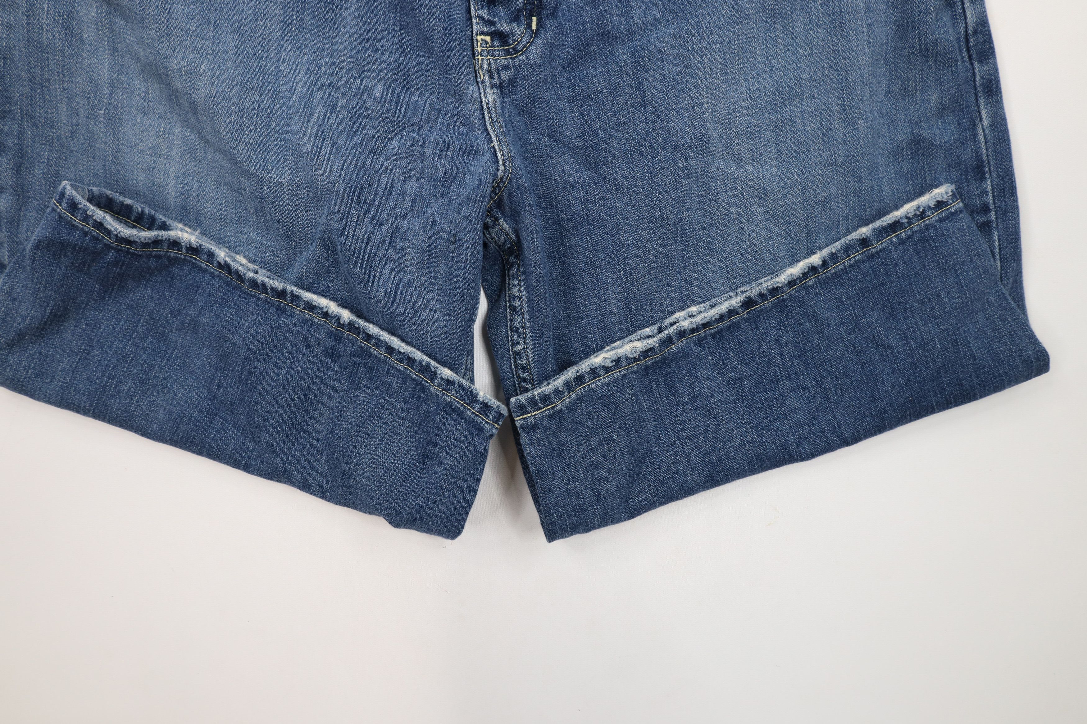 Tommy Hilfiger × Vintage Vintage Y2K 2000 Tommy Hilfiger Fit Button Fly Denim Shorts Size US 34 / EU 50 - 8 Thumbnail