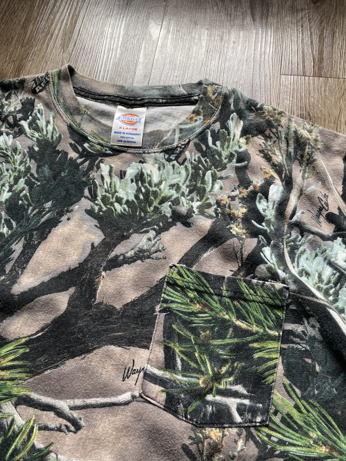 Dickies Y2K DICKIES REAL TREE CAMO LONG SLEEVE TEE SKATER MOSSY OAK Size US XL / EU 56 / 4 - 4 Thumbnail