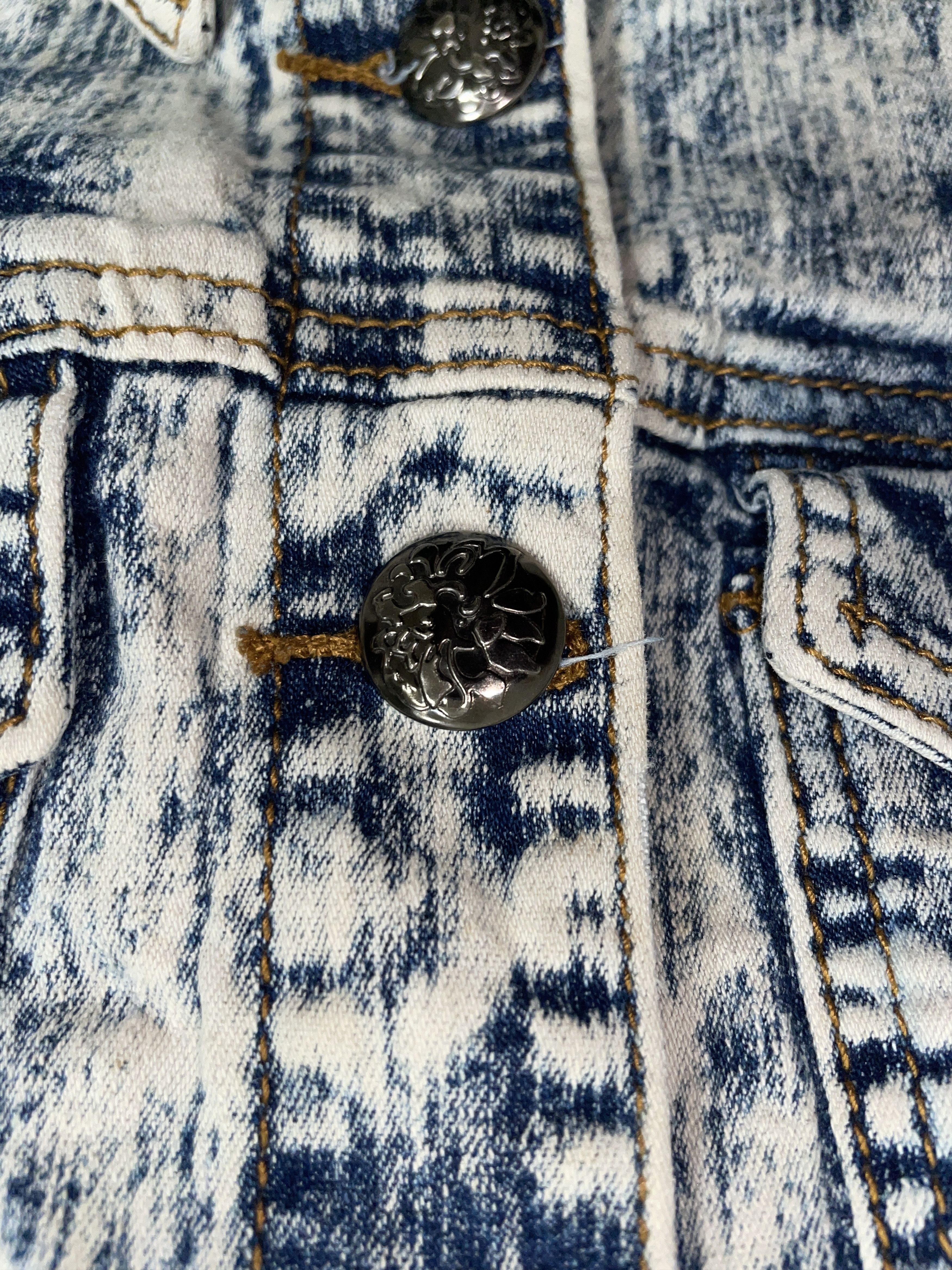 Other AQ womens cropped Jean Jacket small Size S / US 4 / IT 40 - 5 Thumbnail