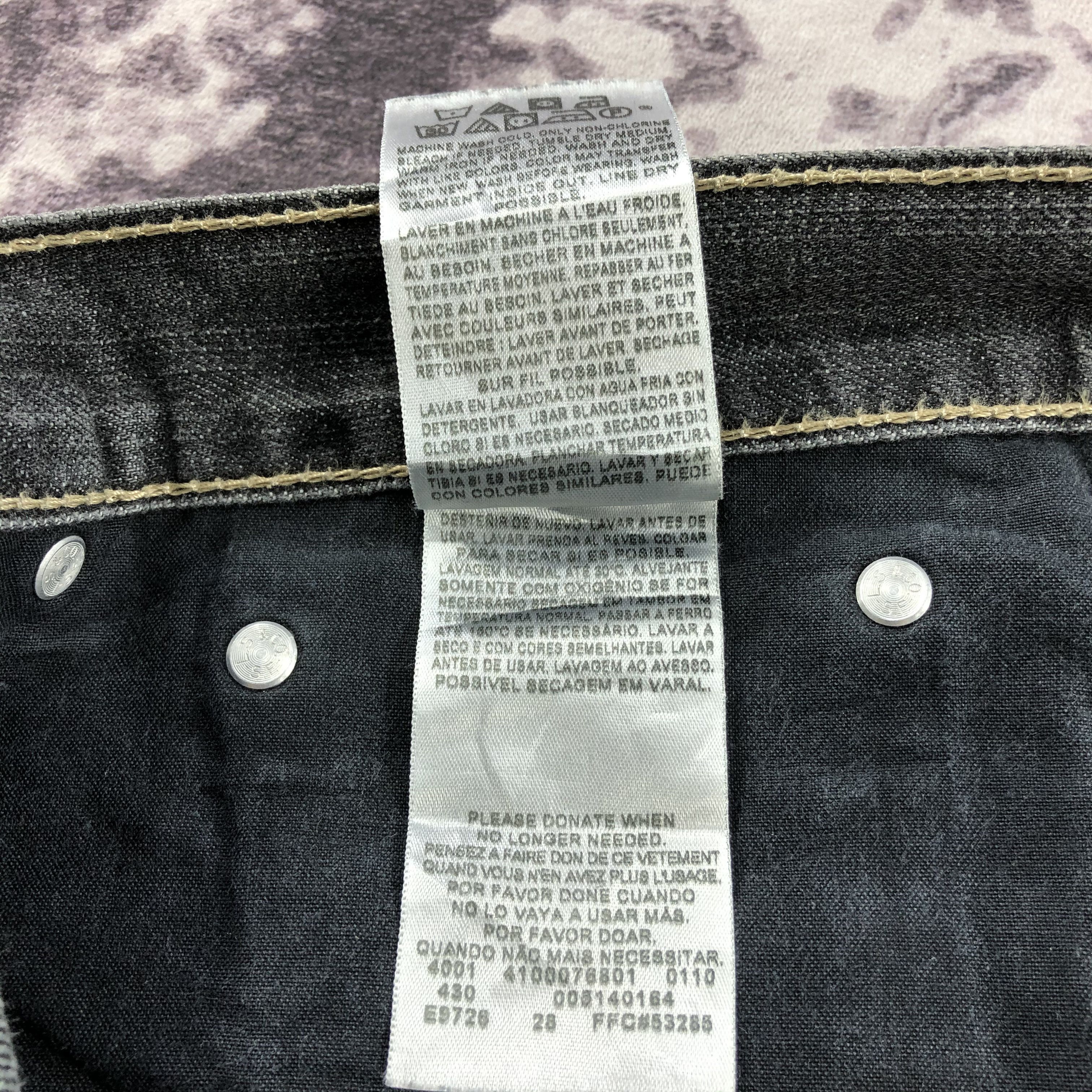 Levi's × Vintage Vintage Levis 514 Faded Black Jeans-JM2613 Size US 40 / EU 56 - 14 Thumbnail