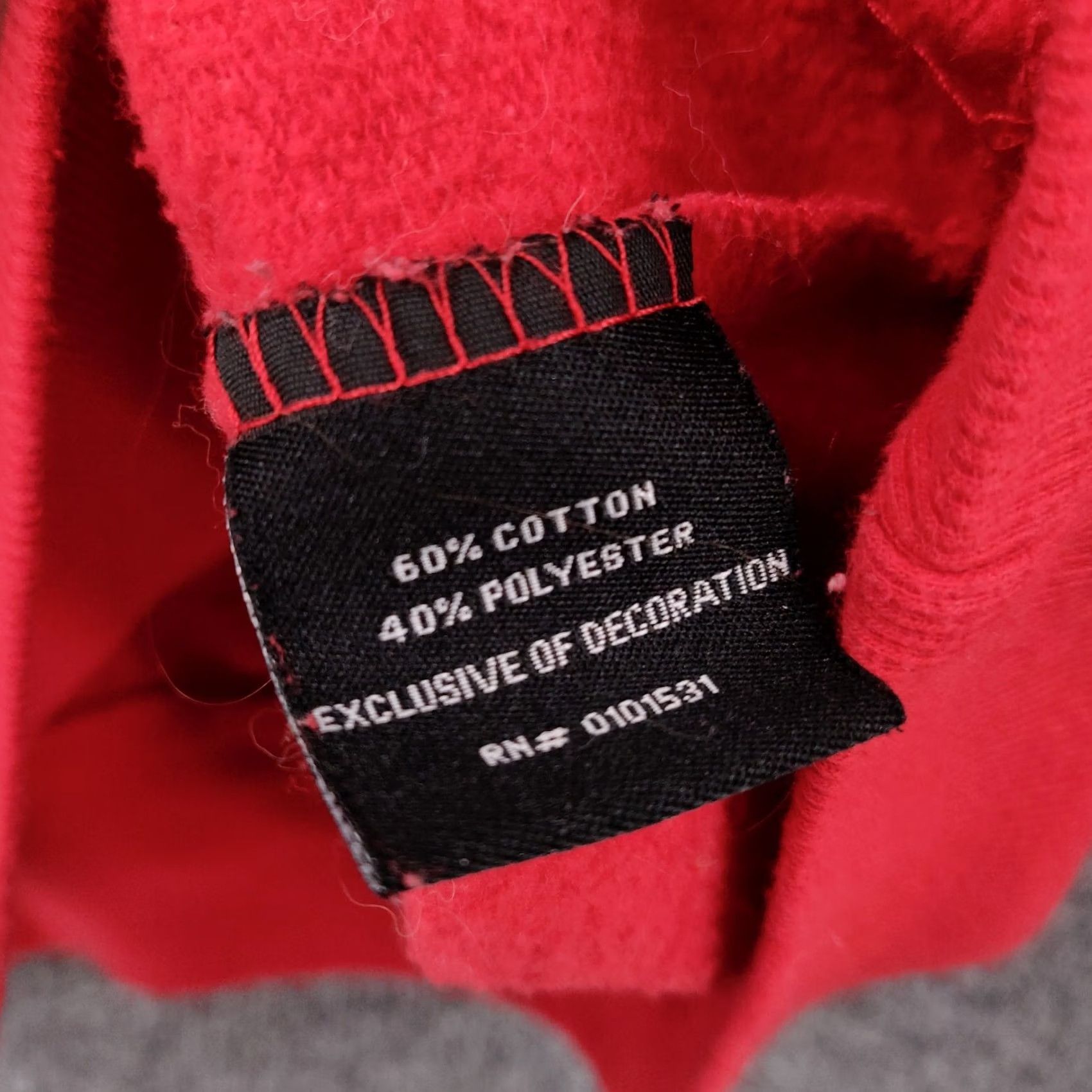 Star Wars Star Wars Sweatshirt Mens S Small Red Pullover Darth Vader Crew Neck Long Sleeve Size US S / EU 44-46 / 1 - 5 Thumbnail