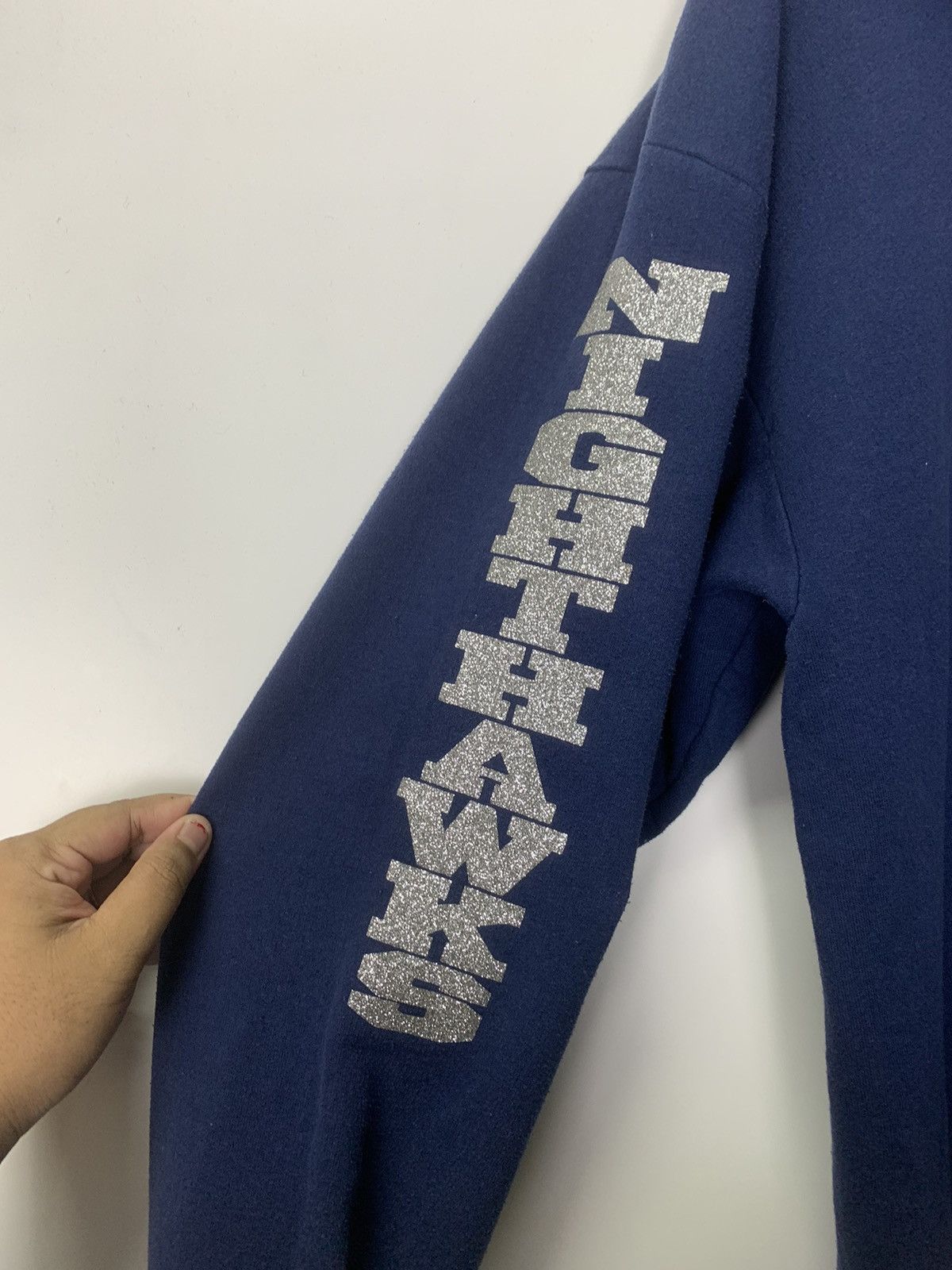 Hanes × Vintage Vintage Silver Stage Hoodies Size US XL / EU 56 / 4 - 7 Thumbnail