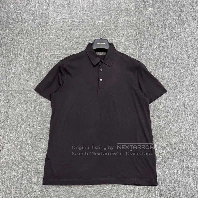 Loro Piana Loro Piana Solid Button Wool Polo Shirt. Size US S / EU 44-46 / 1 - 1 Thumbnail