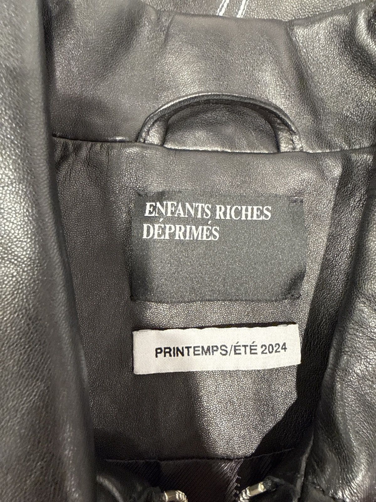 Enfants Riches Deprimes ERD Arcane 2024 Leather Jacket Black Size US XL / EU 56 / 4 - 3 Thumbnail
