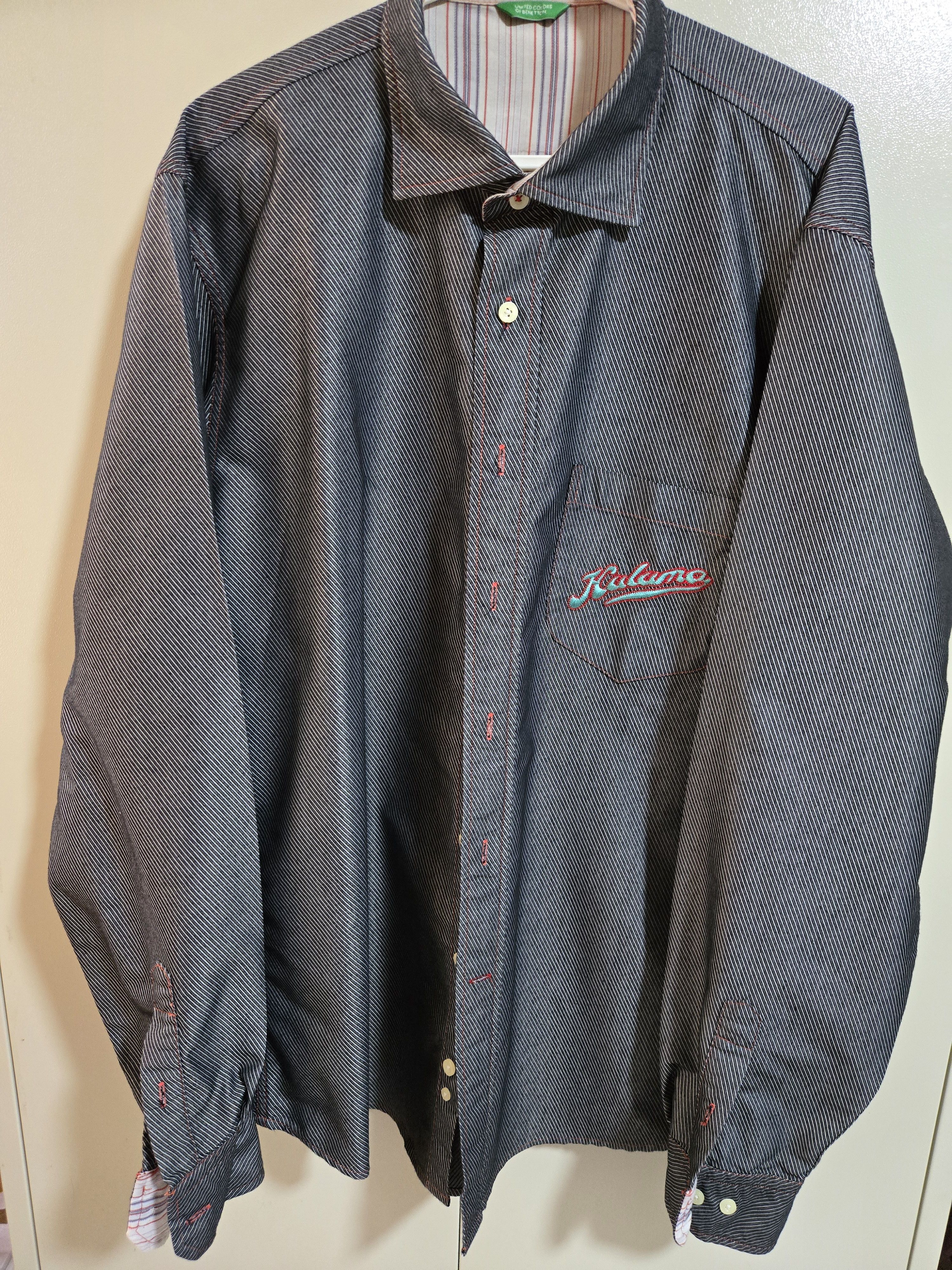United Colors Of Benetton United Colors of Benetton Embroidery shirt Size US L / EU 52-54 / 3 - 2 Thumbnail