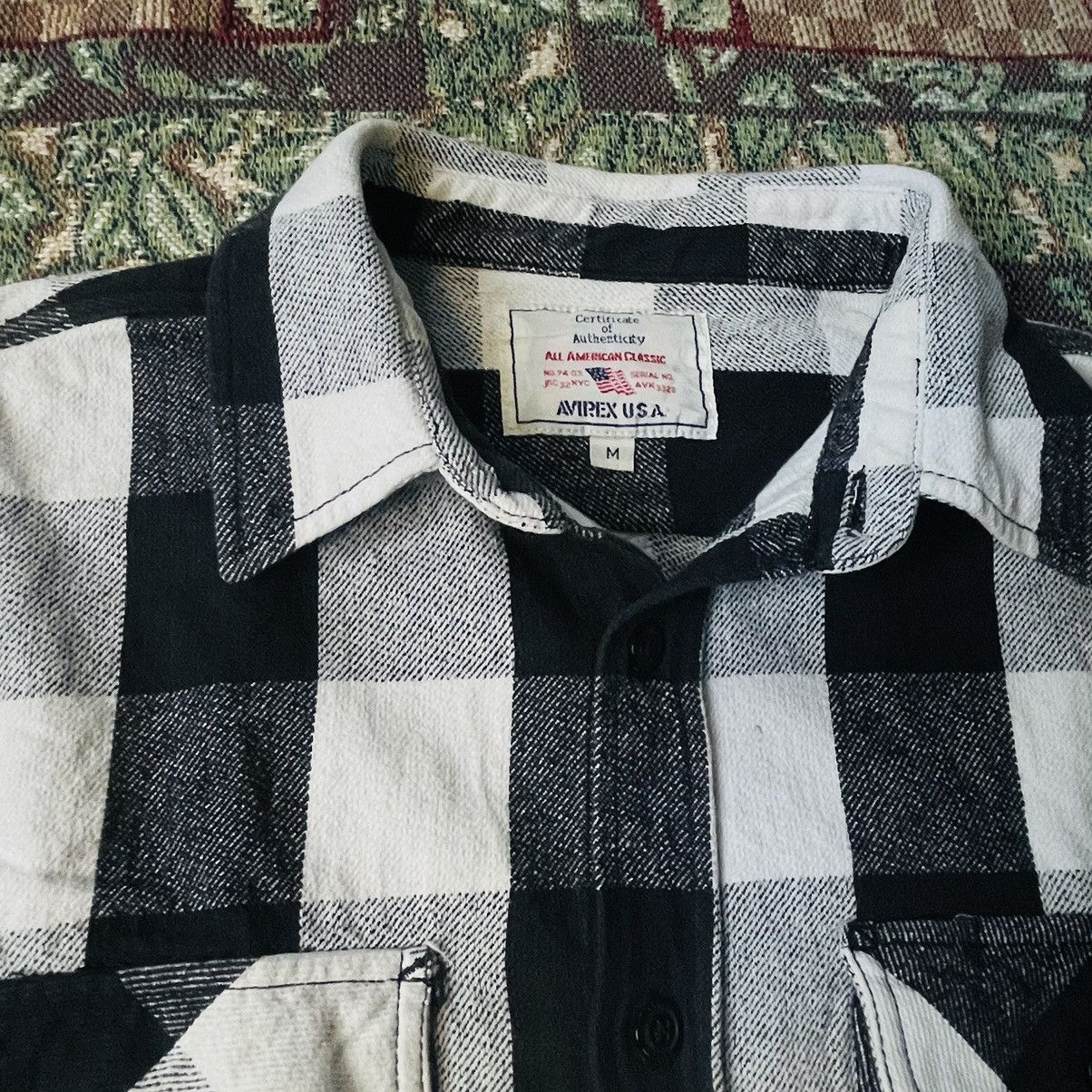 Avirex × Flannel × Vintage Vintage Avirex Canvas Flannel Size US M / EU 48-50 / 2 - 3 Thumbnail