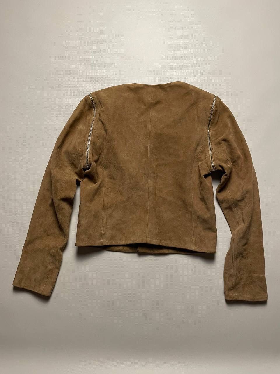 Sandro Sandro Paris Suede Leather Jacket/Vest Size 1 Size XS / US 0-2 / IT 36-38 - 2 Thumbnail