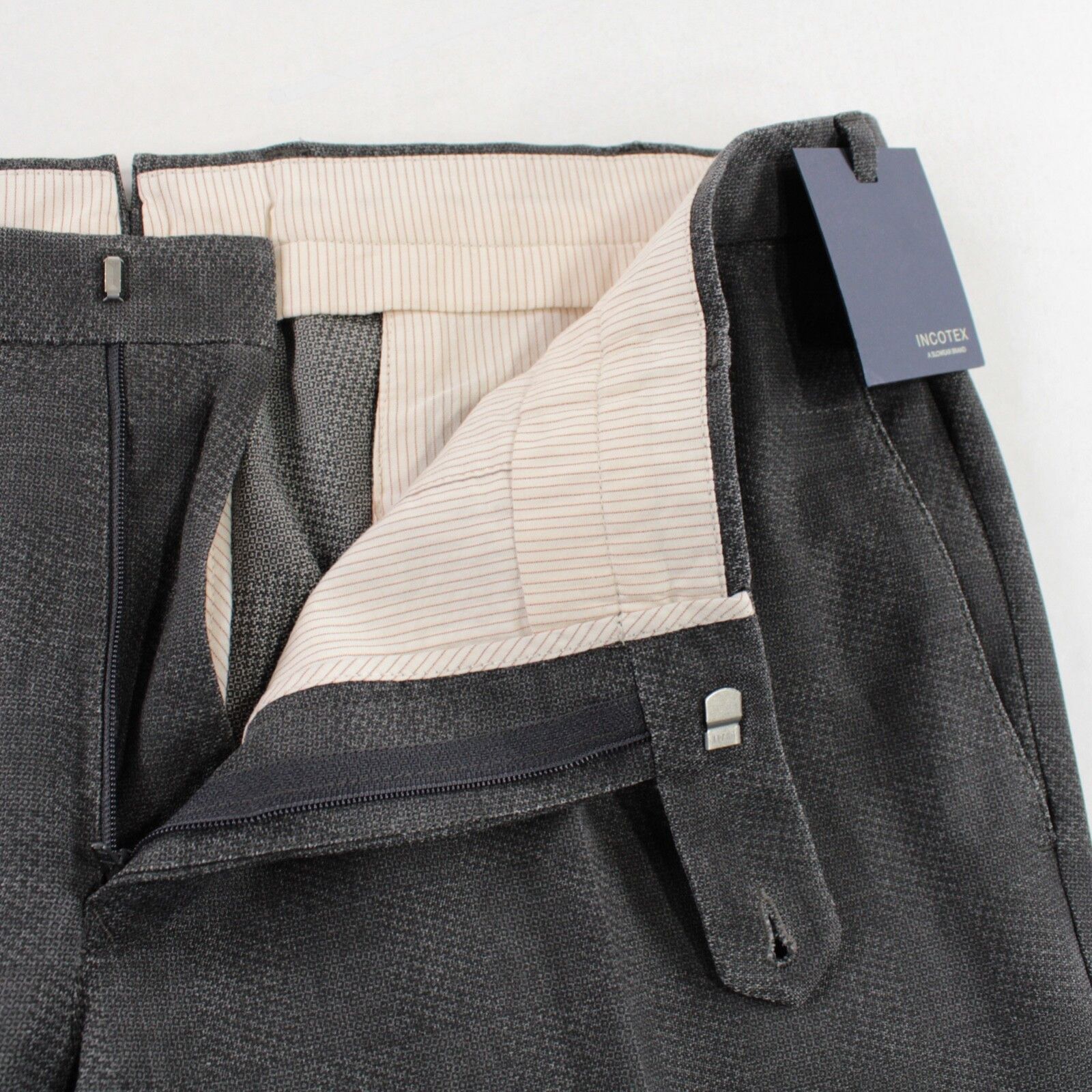 Incotex Incotex New with tags Dress Pants Size 38 US In Gray Size US 38 / EU 54 - 3 Thumbnail