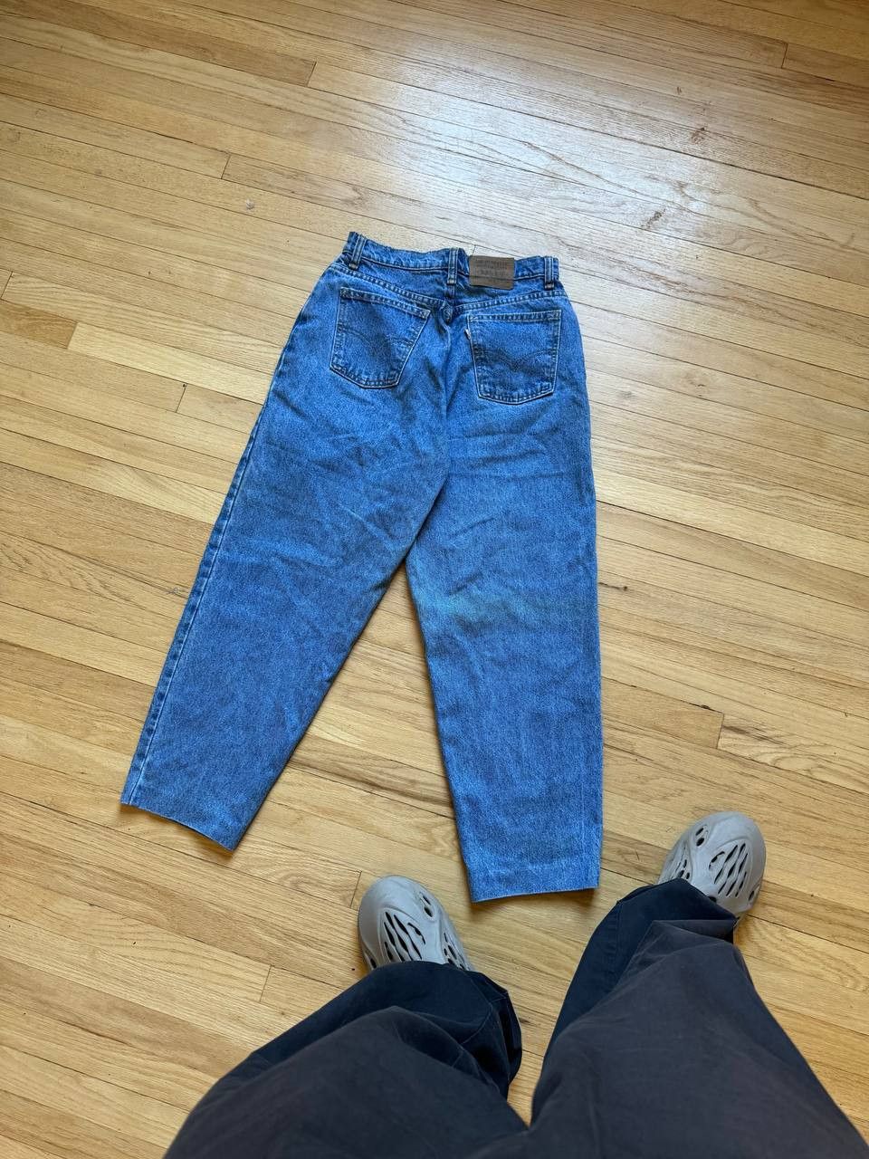 Levi's Vintage Clothing × Vintage Vintage VTG Y2K Levis SilverTab Baggy Fit Wide Leg Jeans Size US 30 / EU 46 - 1 Thumbnail