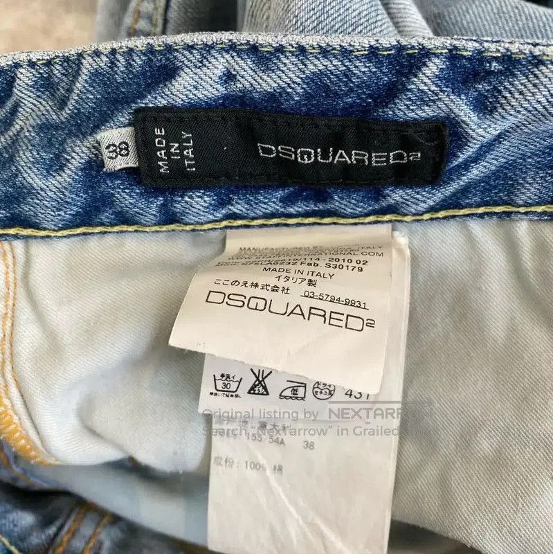 Dsquared2 DSQUARED2 Casual Blue Cotton Pants for Women . Size 23" - 5 Thumbnail