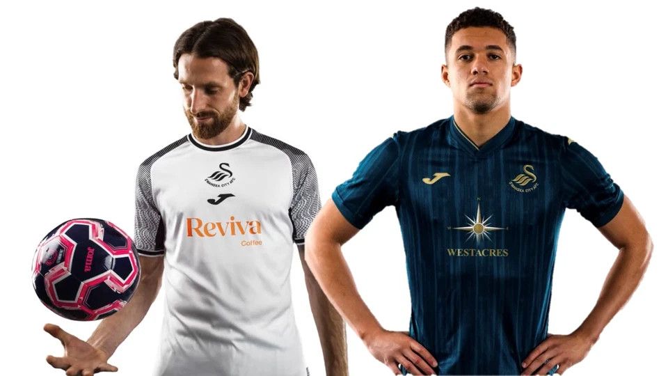 All Sport SWANSEA CITY 2023 2024 AWAY FOOTBALL SHIRT SOCCER JERSEY Size US XL / EU 56 / 4 - 9 Thumbnail
