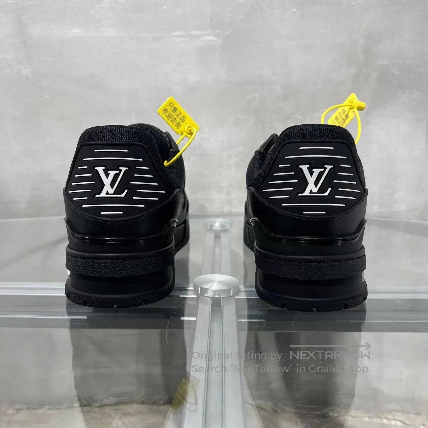 Louis Vuitton Black Low. Size US 8 / EU 41 - 6 Thumbnail