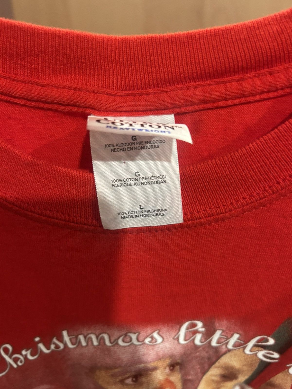 Gildan Vintage A Christmas Story T Shirt Size US L / EU 52-54 / 3 - 4 Thumbnail