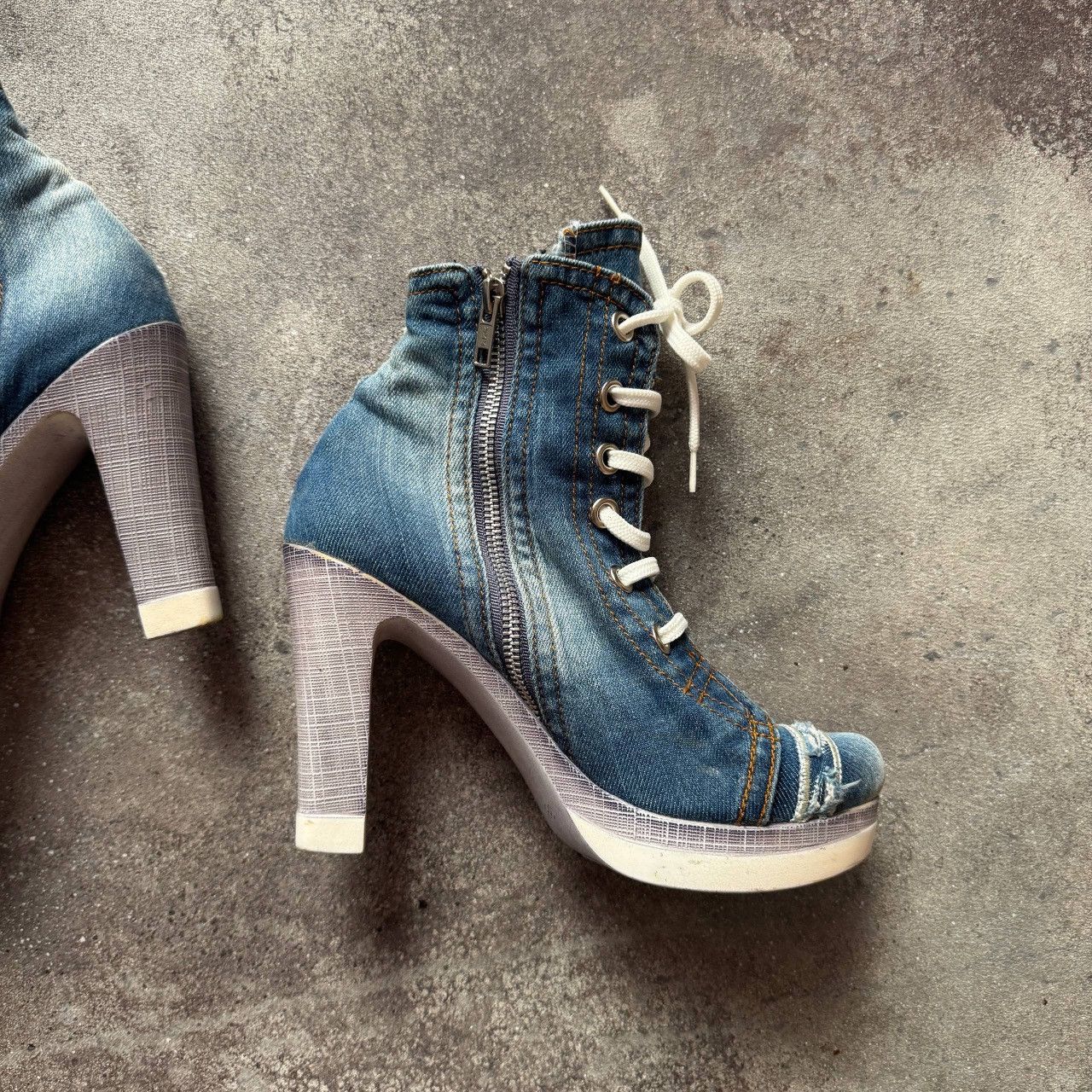 Hysteric Glamour Super Sexy Y2K Vintage Glam Heel Boots Size US 8 / IT 38 - 7 Thumbnail
