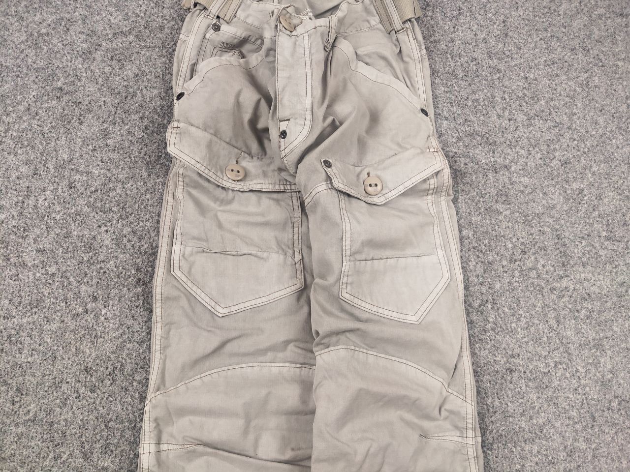 G-Star Vintage G Star Raw 3301 Cargo Multi pocket Double knee Pants Size US 34 / EU 50 - 5 Thumbnail