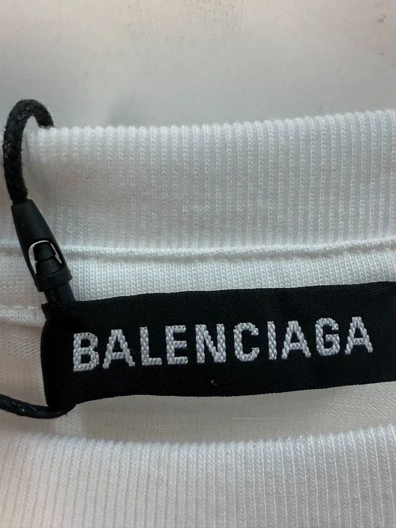 Balenciaga Balenciaga White mailbox letter logo short-sleeved T-shirt Size US M / EU 48-50 / 2 - 3 Thumbnail