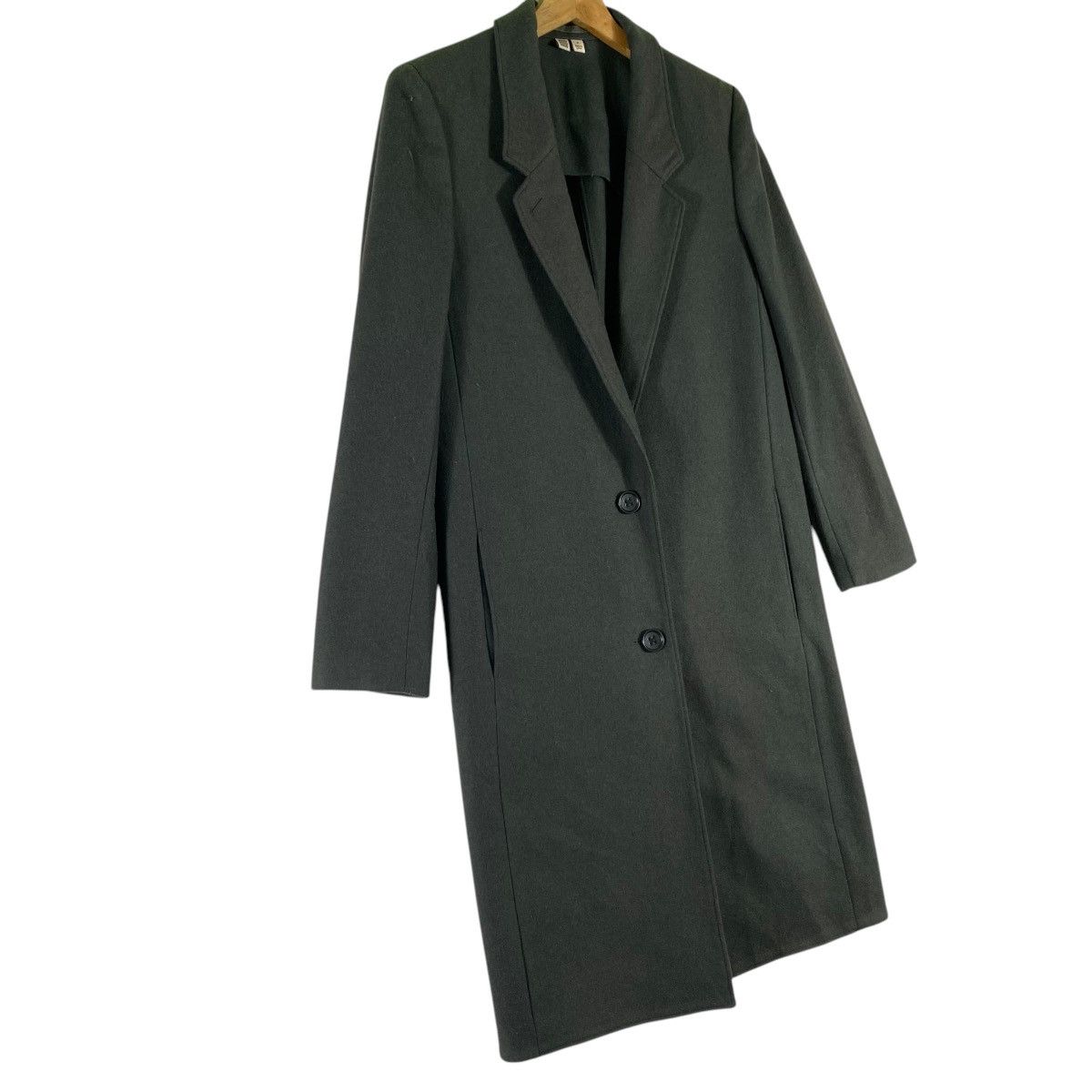 Christophe Lemaire × Japanese Brand × Uniqlo Christophe Lemaire X Japanese Long Coat Button M Size Size US M / EU 48-50 / 2 - 3 Thumbnail