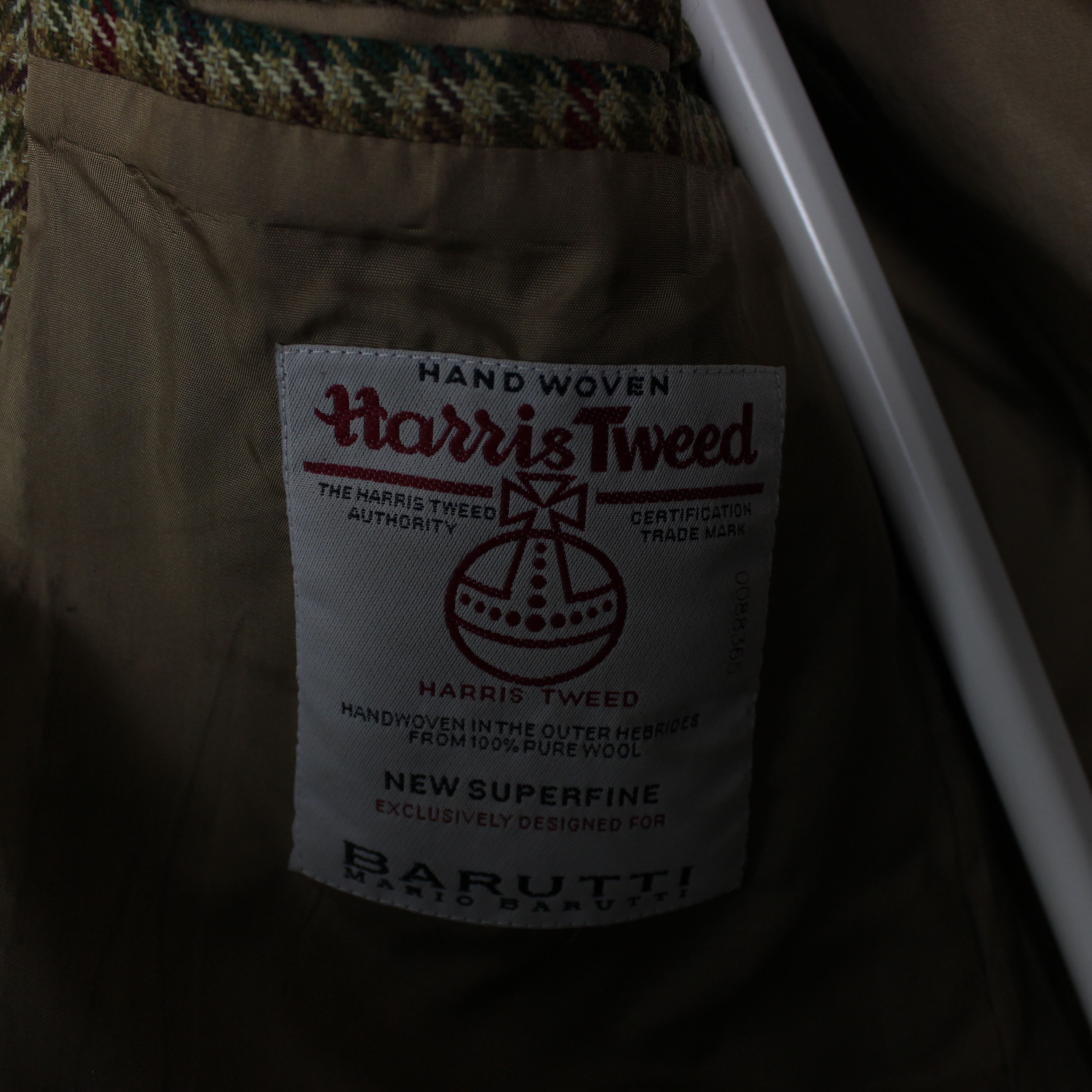 Harris Tweed Harris Tweed blazer men wool M L green olive Size 48R - 9 Thumbnail