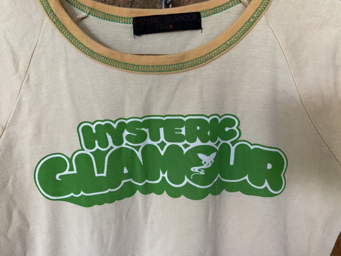 1990s Hysteric Glamour Butterfly logo tee