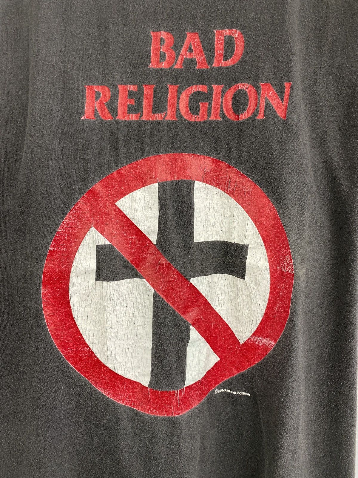 Band Tees × Metallica × Vintage Vintage 1989 Bad Religion Rock Bend T-Shirt Rare Retro Y2K Size US XL / EU 56 / 4 - 4 Thumbnail