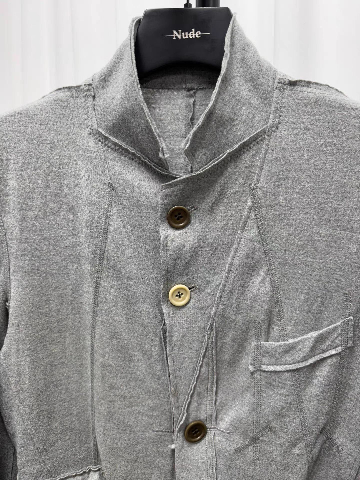 Takahiromiyashita The Soloist. The Soloist Deconstructed Tailored Wool Blazer K20 Size US S / EU 44-46 / 1 - 3 Thumbnail