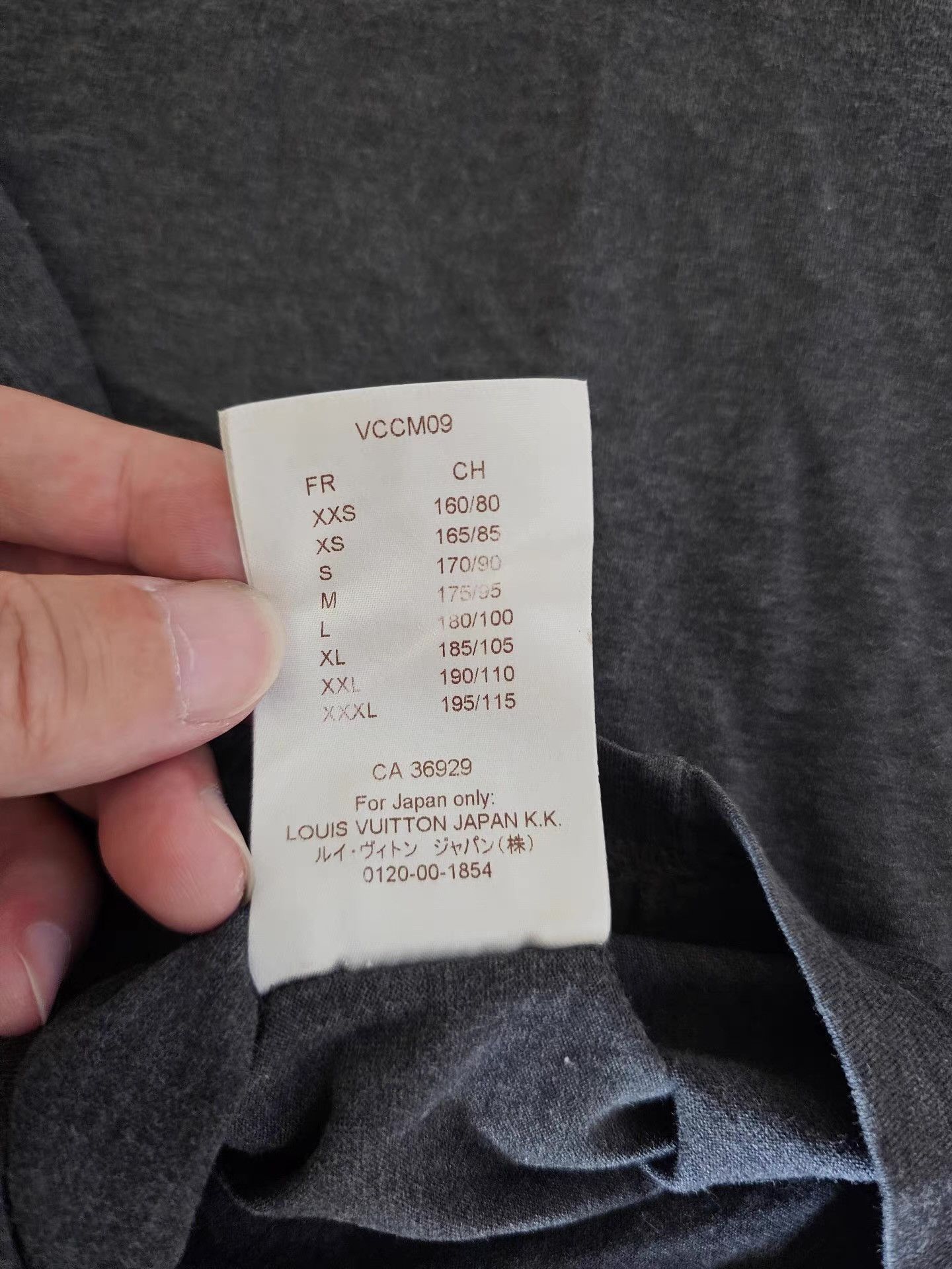 Louis Vuitton Louis Vuitton Men's Grey Short Sleeve T-shirt Size US M / EU 48-50 / 2 - 7 Thumbnail
