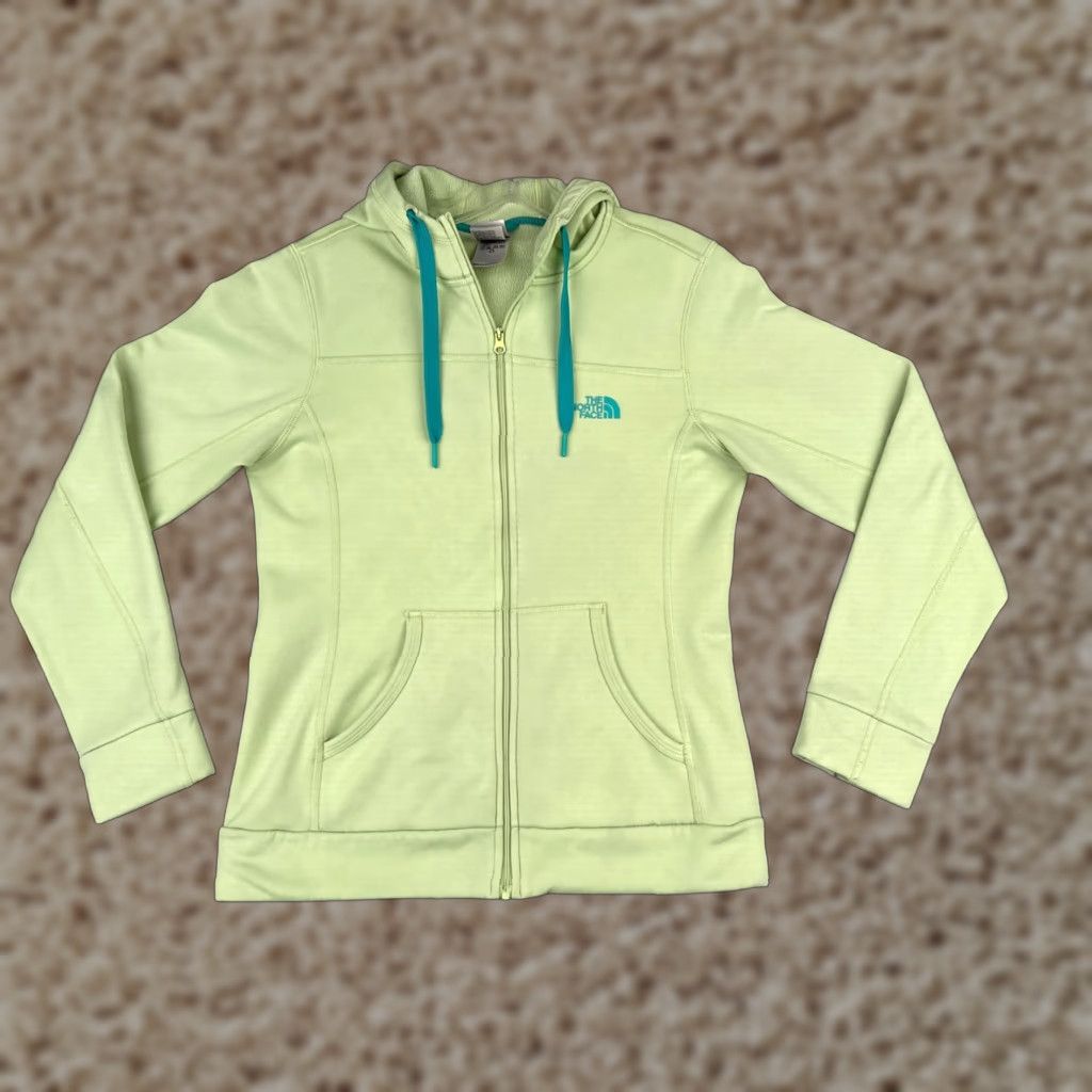 The North Face The North Face Hoodie Women Small Yellow Full Zip 100% Polyester Pockets Socks? Size S / US 4 / IT 40 - 1 Thumbnail