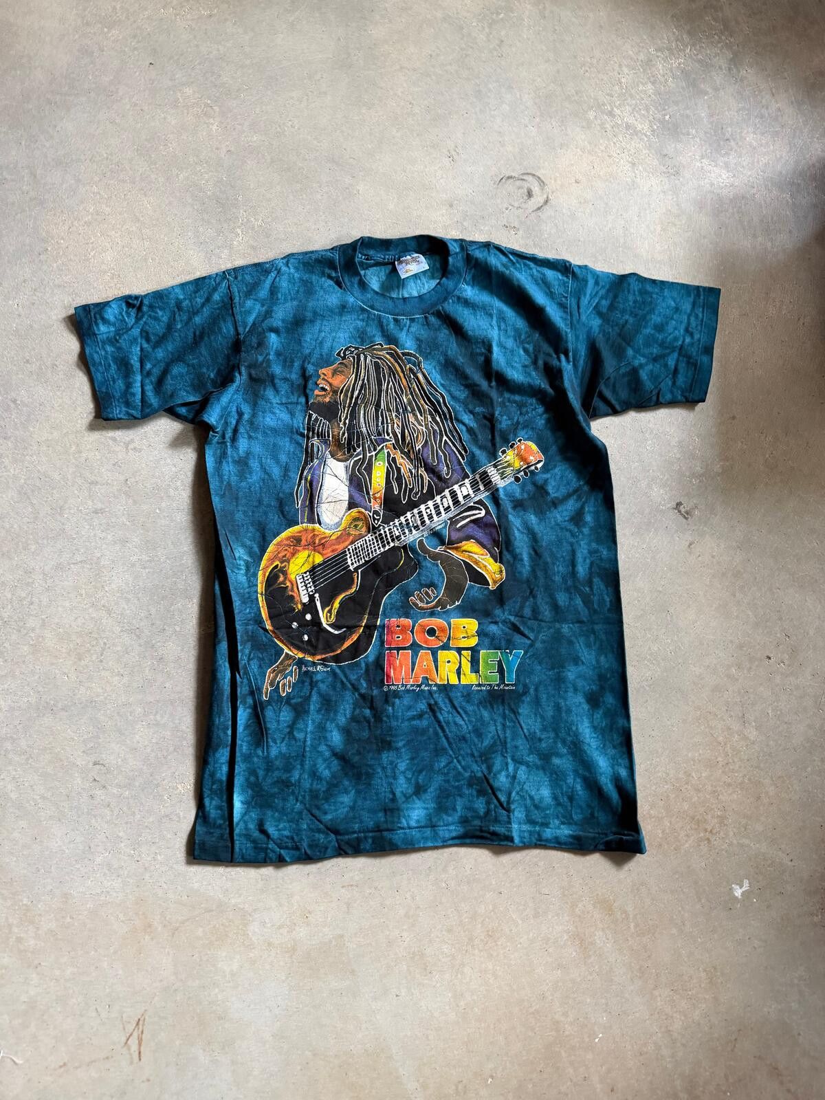 Other VTG 1995 Bob Marley Music Tye Dye Tee Sz L Size US L / EU 52-54 / 3 - 1 Thumbnail