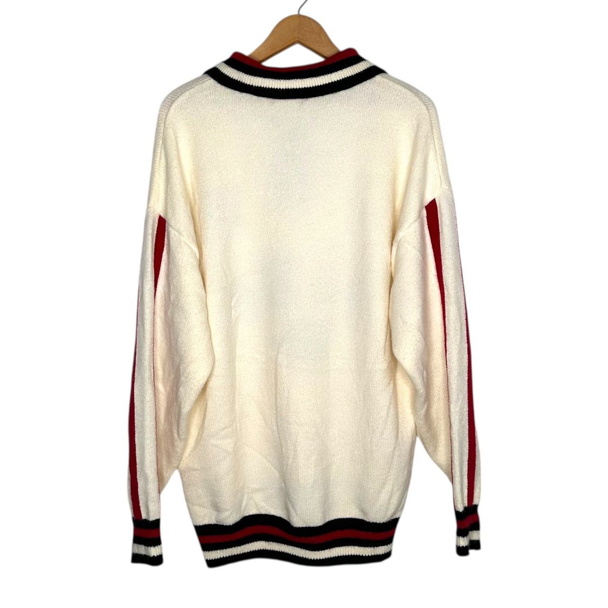 Vintage Vintage YWFG Collared Pullover Sweater Size US XL / EU 56 / 4 - 6 Thumbnail