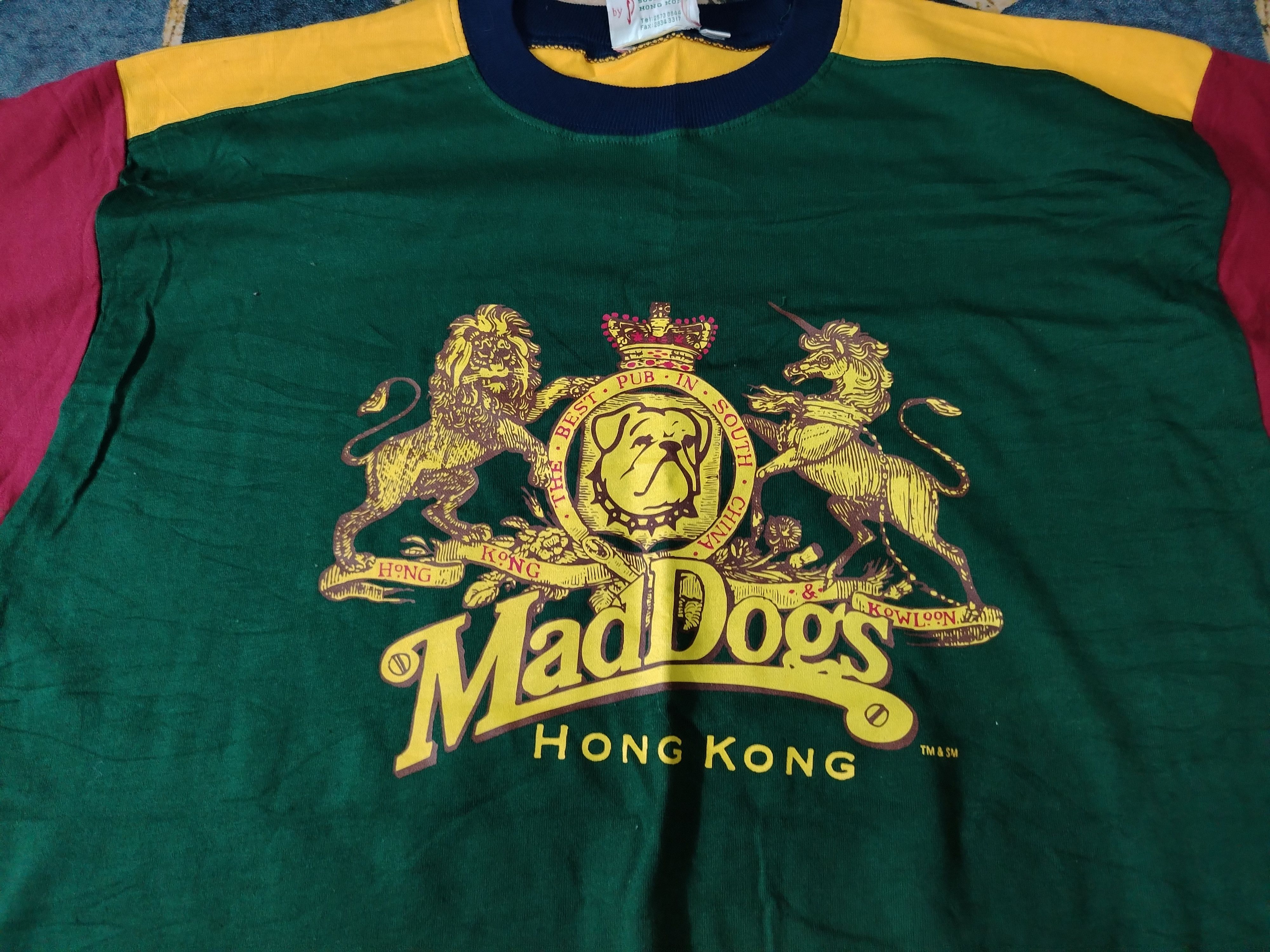 Hypebeast Mad Dog color block t shirt Size US M / EU 48-50 / 2 - 5 Thumbnail