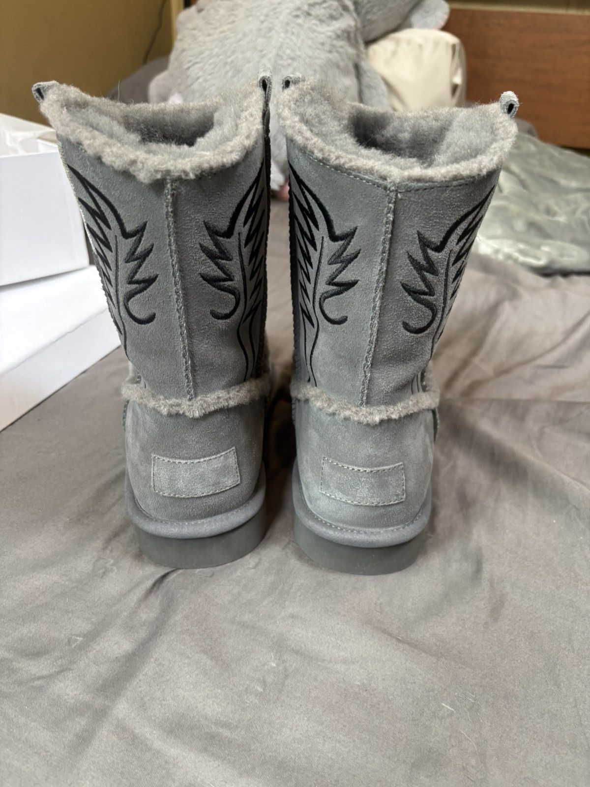 1199 Grey Bazo 1199 cowboy uggs size 42 Size US 9.5 / EU 42-43 - 3 Thumbnail