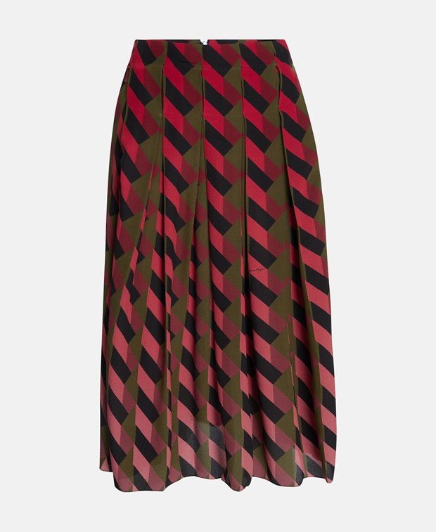 Salvatore Ferragamo Midi skirt Size 38" / US 16 / IT 52 - 1 Preview