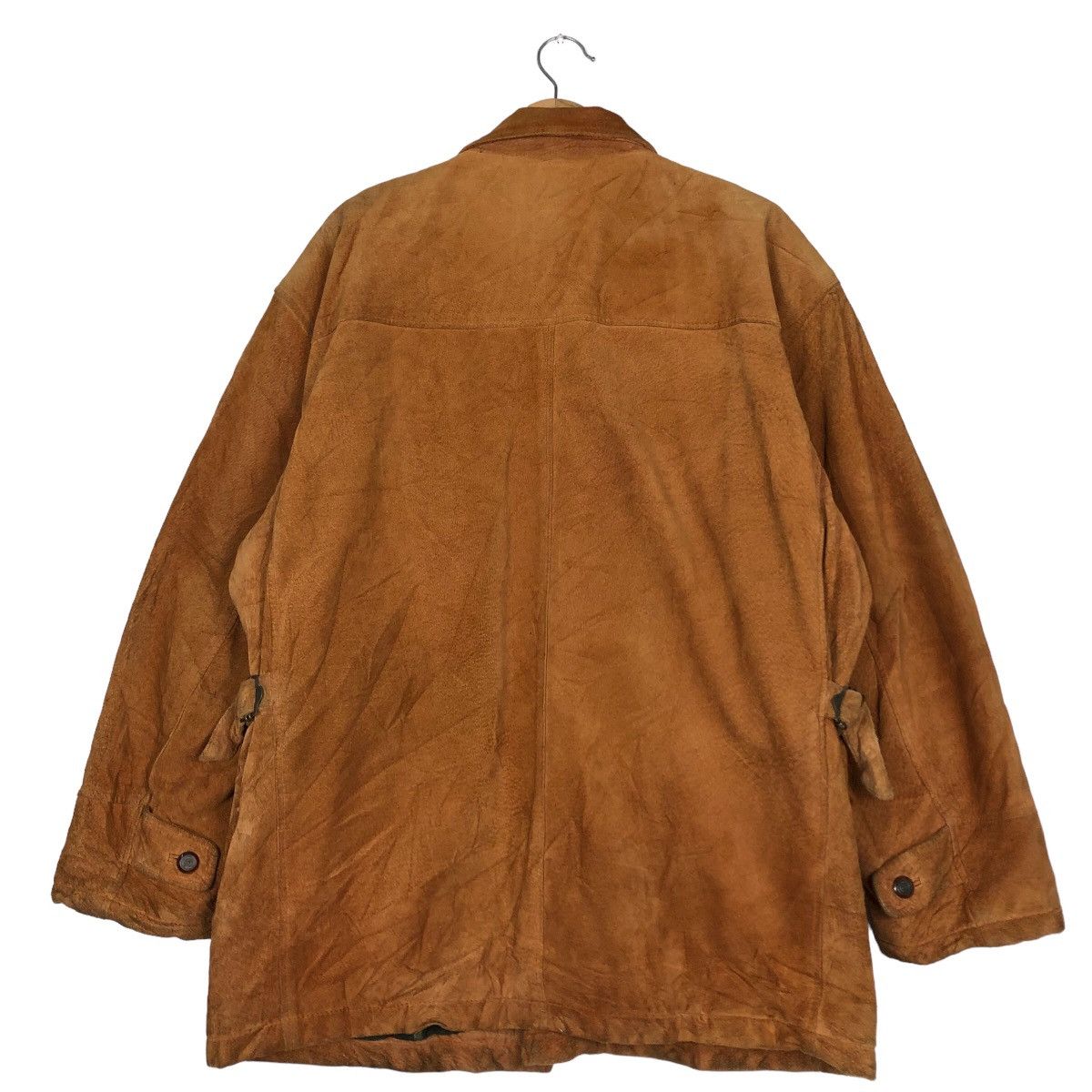 Hai Sporting Gear 🔥Vtg Genuine Leather Jacket Japan Inspire Issey Miyake Size US L / EU 52-54 / 3 - 8 Thumbnail