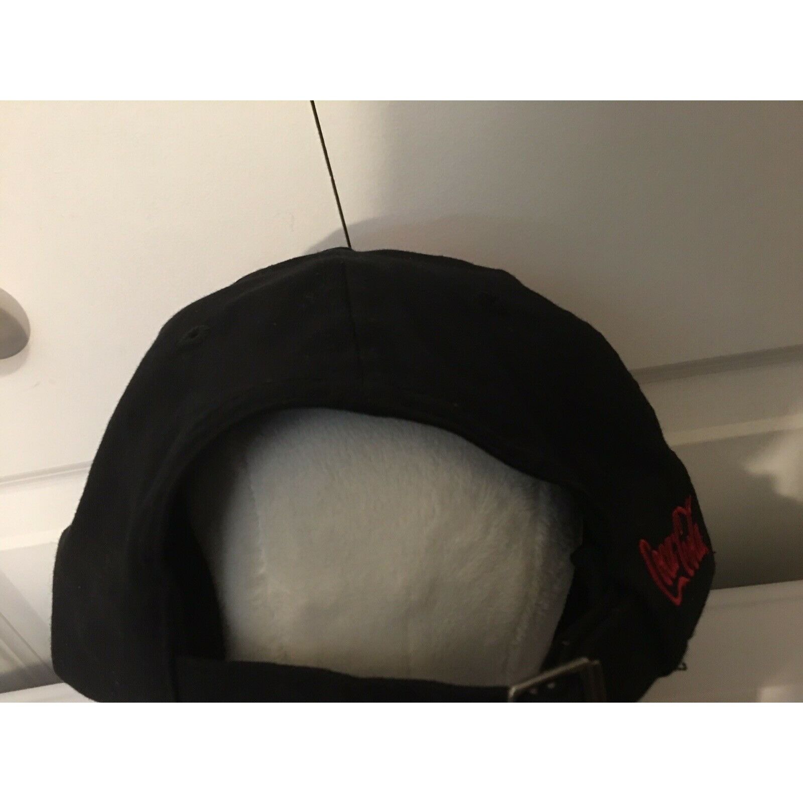 Coca Cola Coca-Cola Trucker Baseball Cap Black w/Red Lettering Bottle Size ONE SIZE - 5 Thumbnail