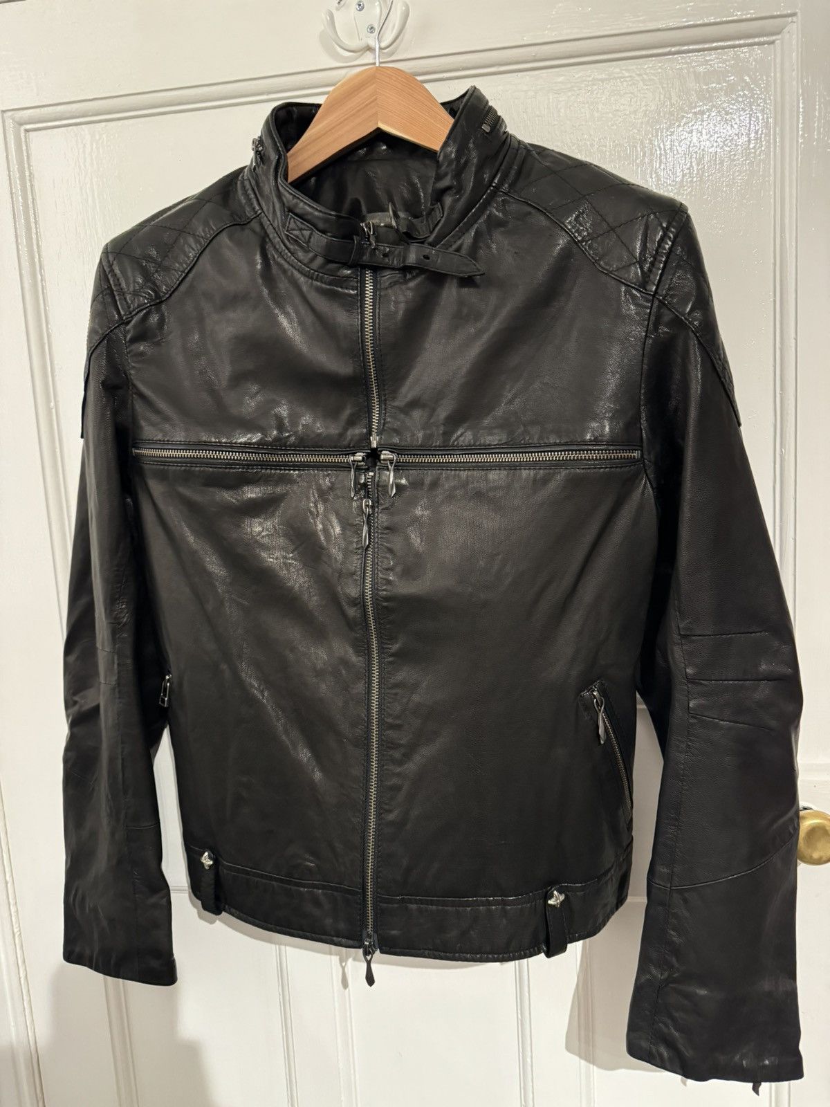 14th Addiction 14th Addiction cross zip jacket size 4 | Grailed