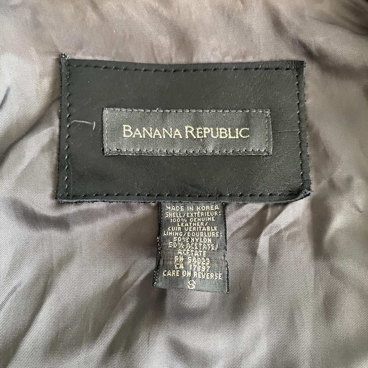 Banana Republic Banana Republic Leather Jacket Size US S / EU 44-46 / 1 - 6 Thumbnail