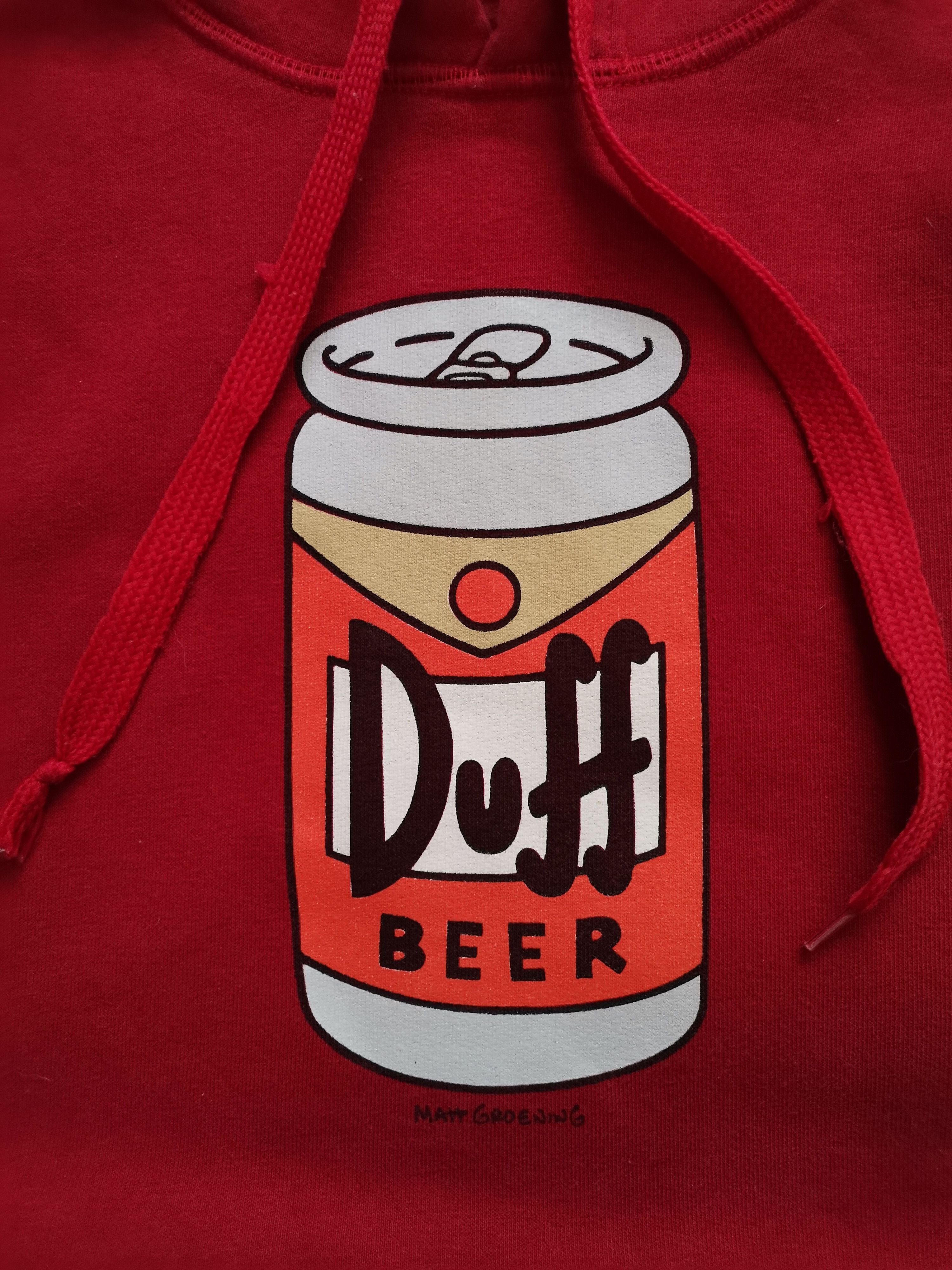 The Simpsons The Simpsons Duff Beer Hoodie Size US M / EU 48-50 / 2 - 2 Thumbnail
