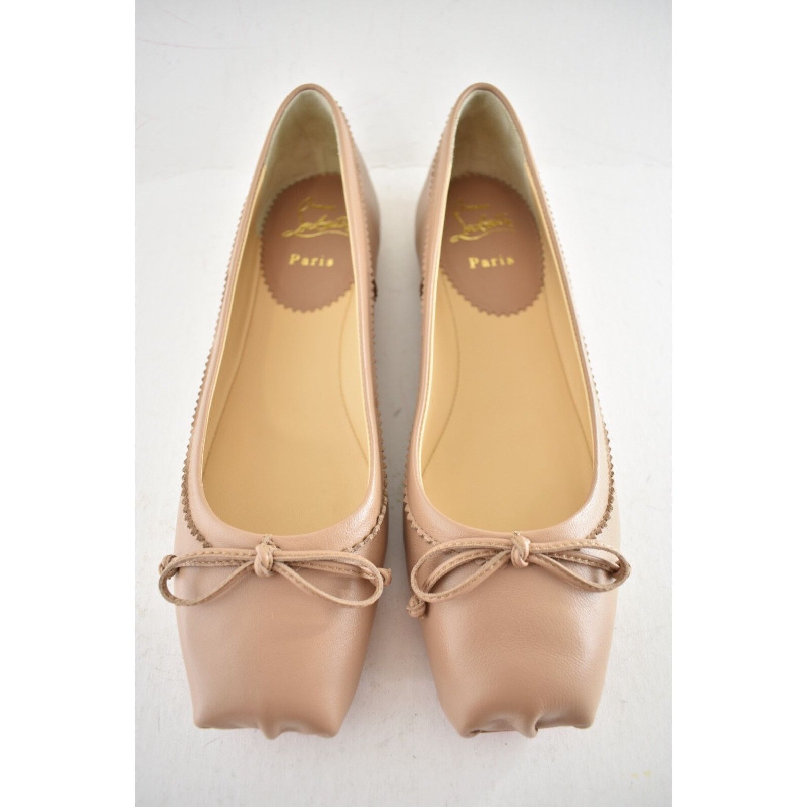 Christian Louboutin Christian Louboutin Mamadrague Flat Nude Blush Beige Size US 11.5 / IT 41.5 - 8 Thumbnail