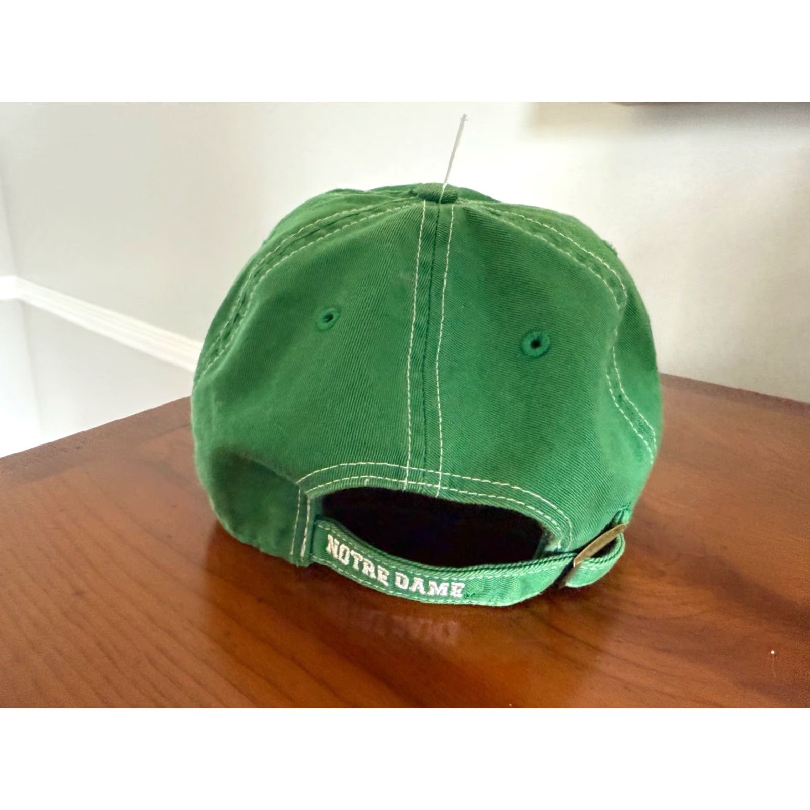 Vintage Twins Enterprise Notre Dame Dad Casual Ball Cap Hat Strapback Adjustable Size Small Black Men's Baseball Cap Size ONE SIZE - 3 Thumbnail
