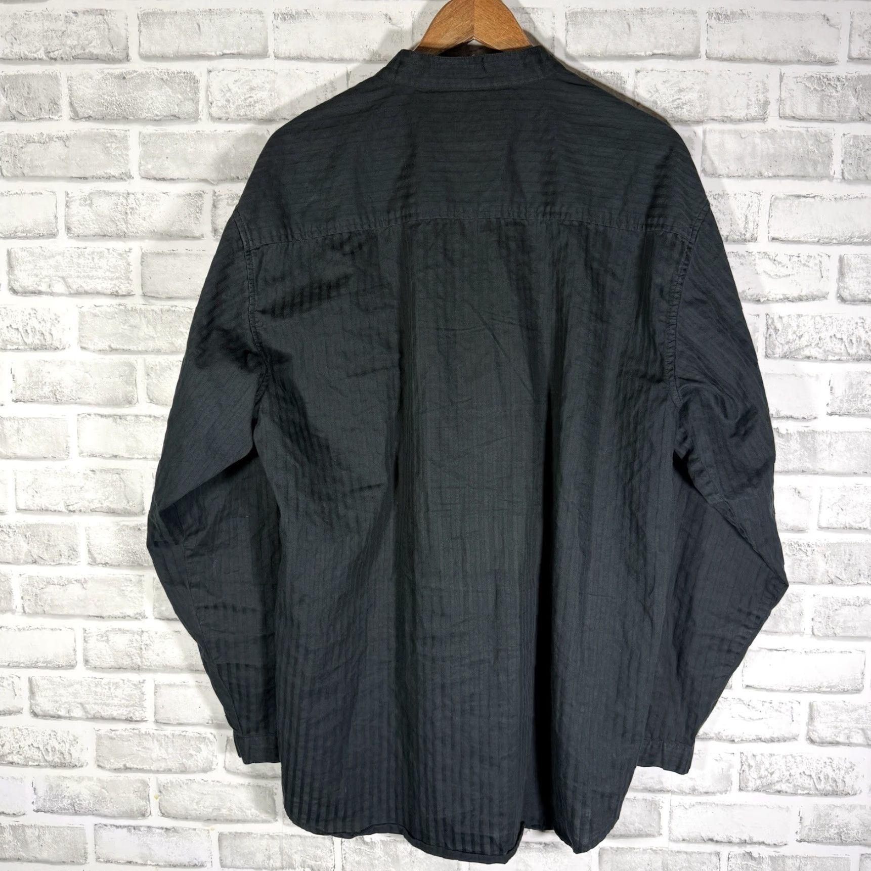 Scully VTG Scully Striped Long Sleeve Button-Down Western Shirt Mens L Gray Size US L / EU 52-54 / 3 - 5 Thumbnail