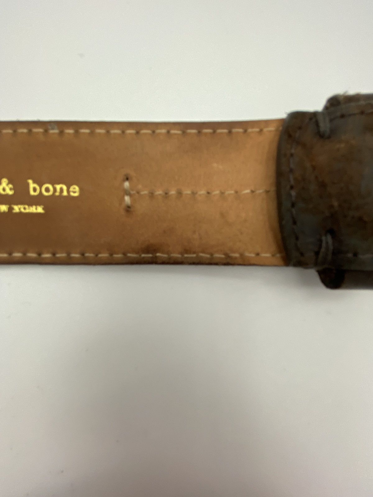 Rag & Bone Rag & Bone leather belt Size 34 - 9 Thumbnail