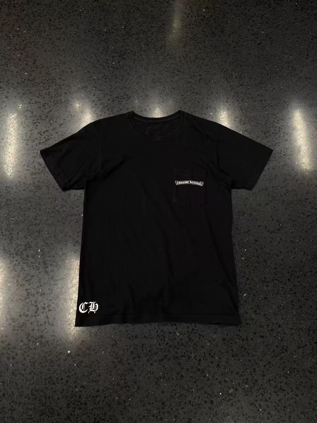 Chrome Hearts Chrome Hearts Black Pocket Short Sleeve M Size US M / EU 48-50 / 2 - 1 Thumbnail