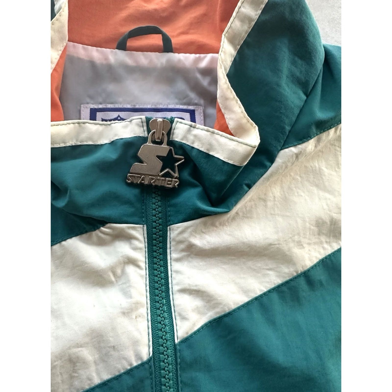 Starter VINTAGE 90s Miami Dolphins Starter Jacket NFL Pro Line Authentic Size XL RARE Size US XL / EU 56 / 4 - 5 Thumbnail