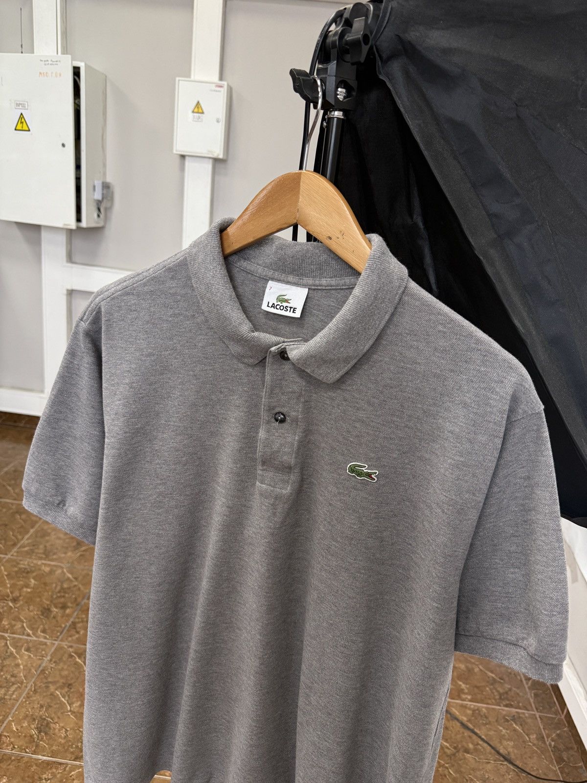 Lacoste 🇫🇷 Vintage 90s Lacoste Polo T-Shirt Made in France Retro Rare Size US XL / EU 56 / 4 - 1 Thumbnail