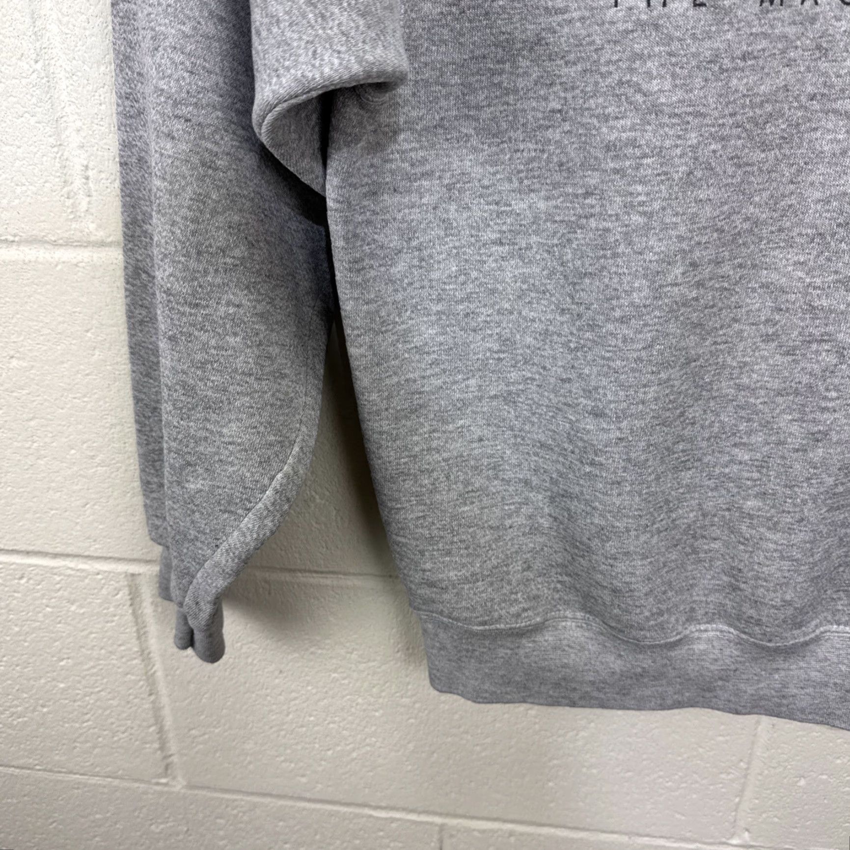 Disney VINTAGE Disney Eeyore Sweatshirt Crewneck Unisex Adults Gray 90s Art Butterfly Cartoon Graphic Print Heavyweight Cotton Polyester Disney Store Size US L / EU 52-54 / 3 - 7 Thumbnail