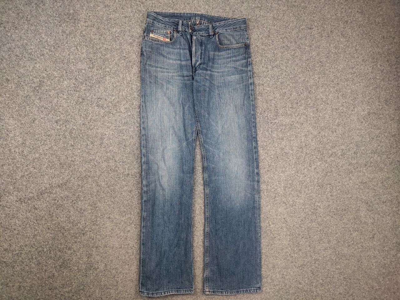 Diesel Vintage 90's Diesel Rabox distressed Denim Crazy Jeans LGB Size US 34 / EU 50 - 2 Thumbnail
